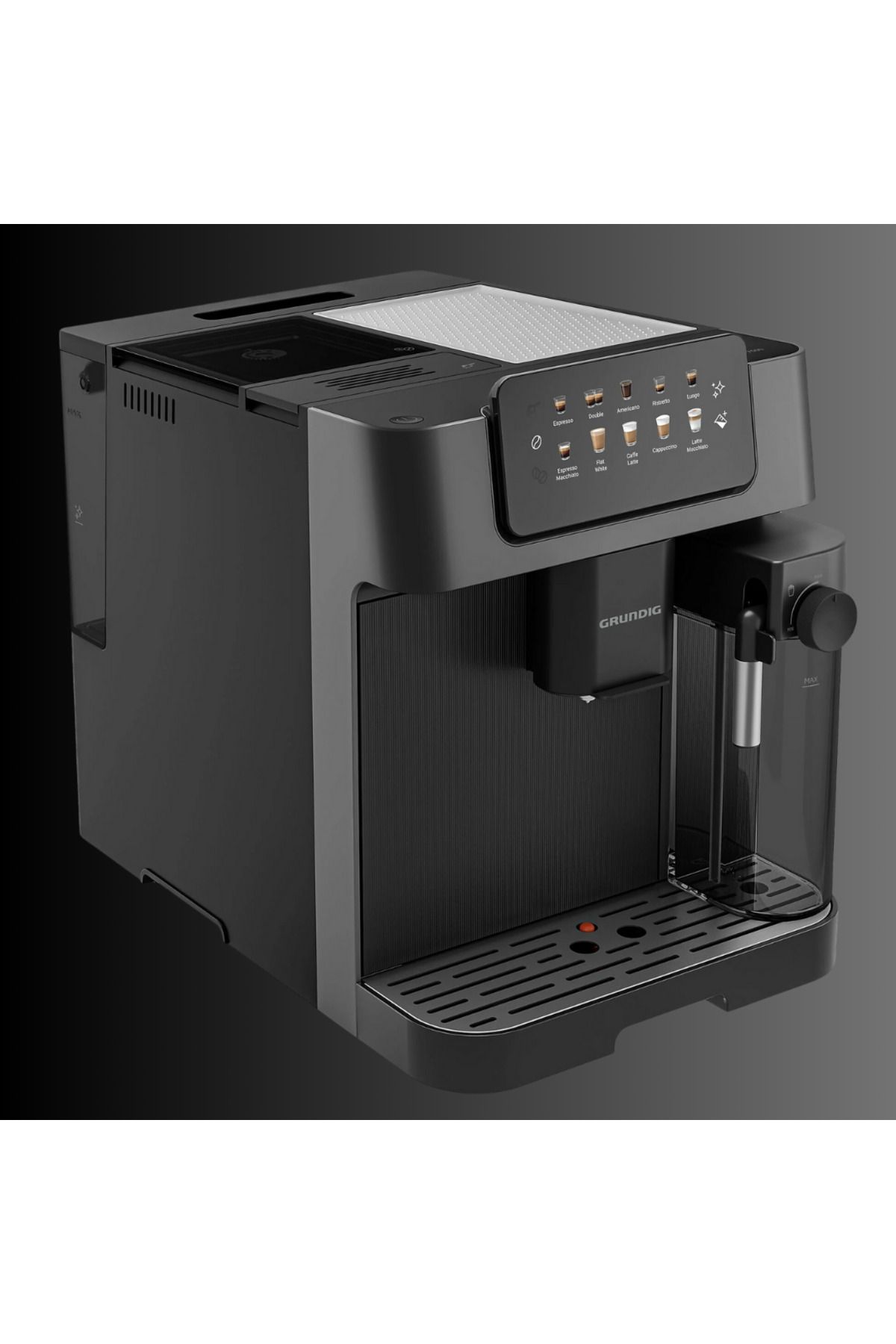 Grundig-Coffee Fully Automatic Espresso Machine Inox 4