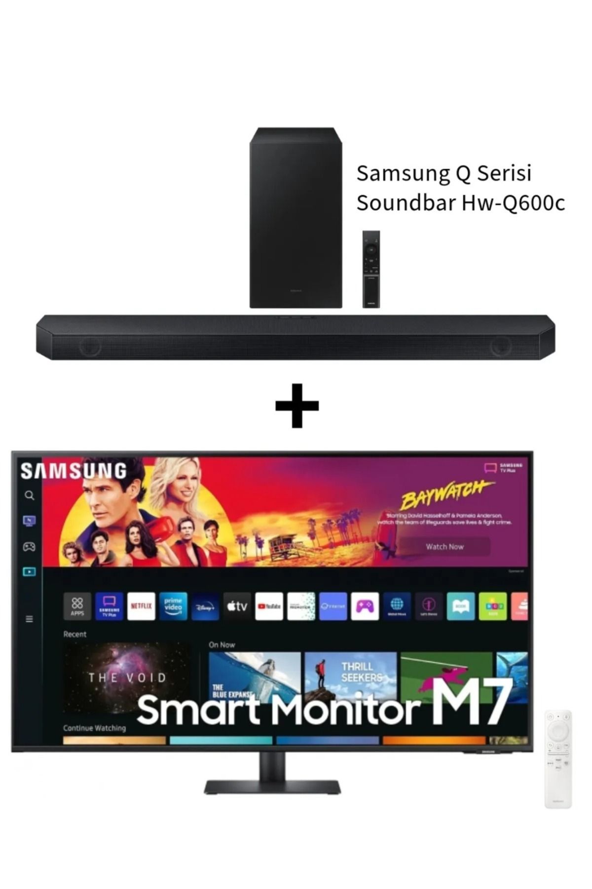 Samsung 4k Ultra Hd Hdr10 Monitör 109 Ekran 43" Wi-fi Bağlantı Smart Slim Monitör- Tv, Onerous Lambader