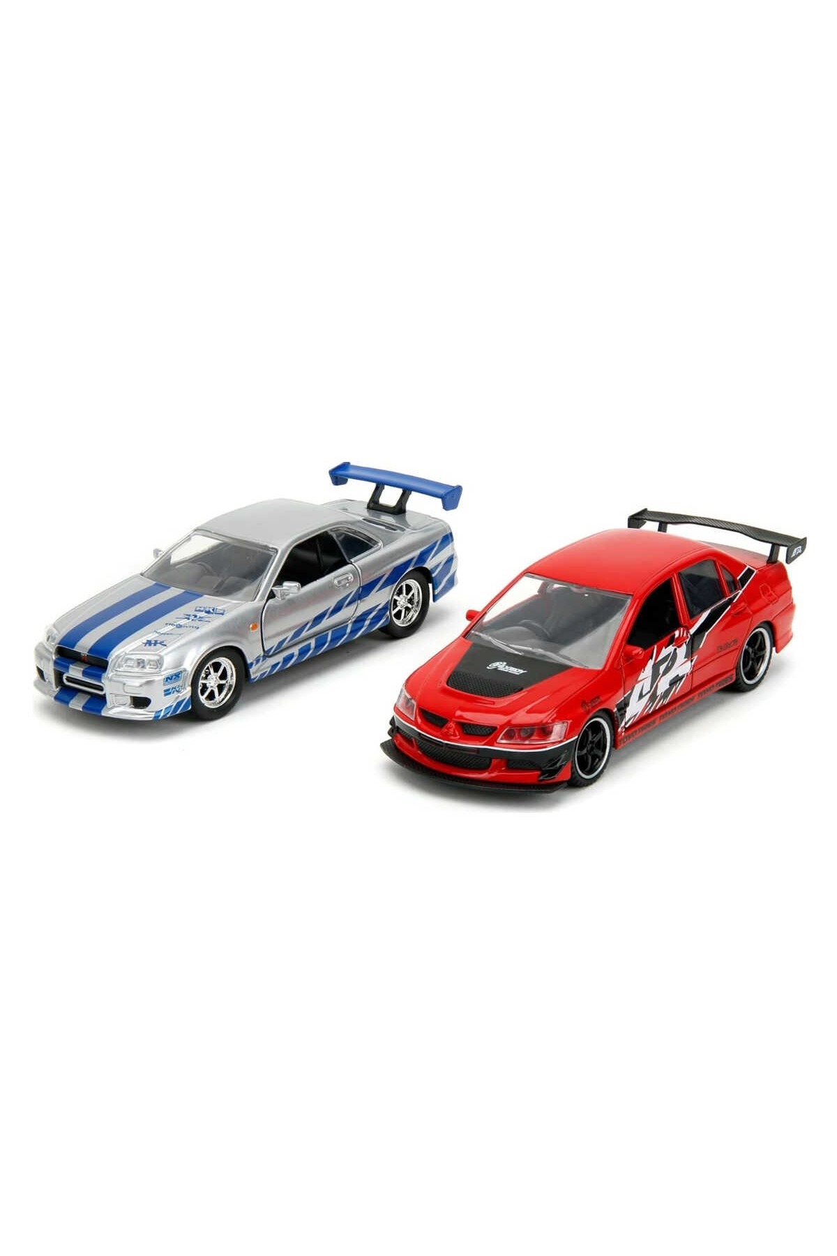 Jada-1/32 F&F Legacy Series Mtsubishi Lancer Evolution Ix / Brian Nissan Skyline Gt-R (R34) 2
