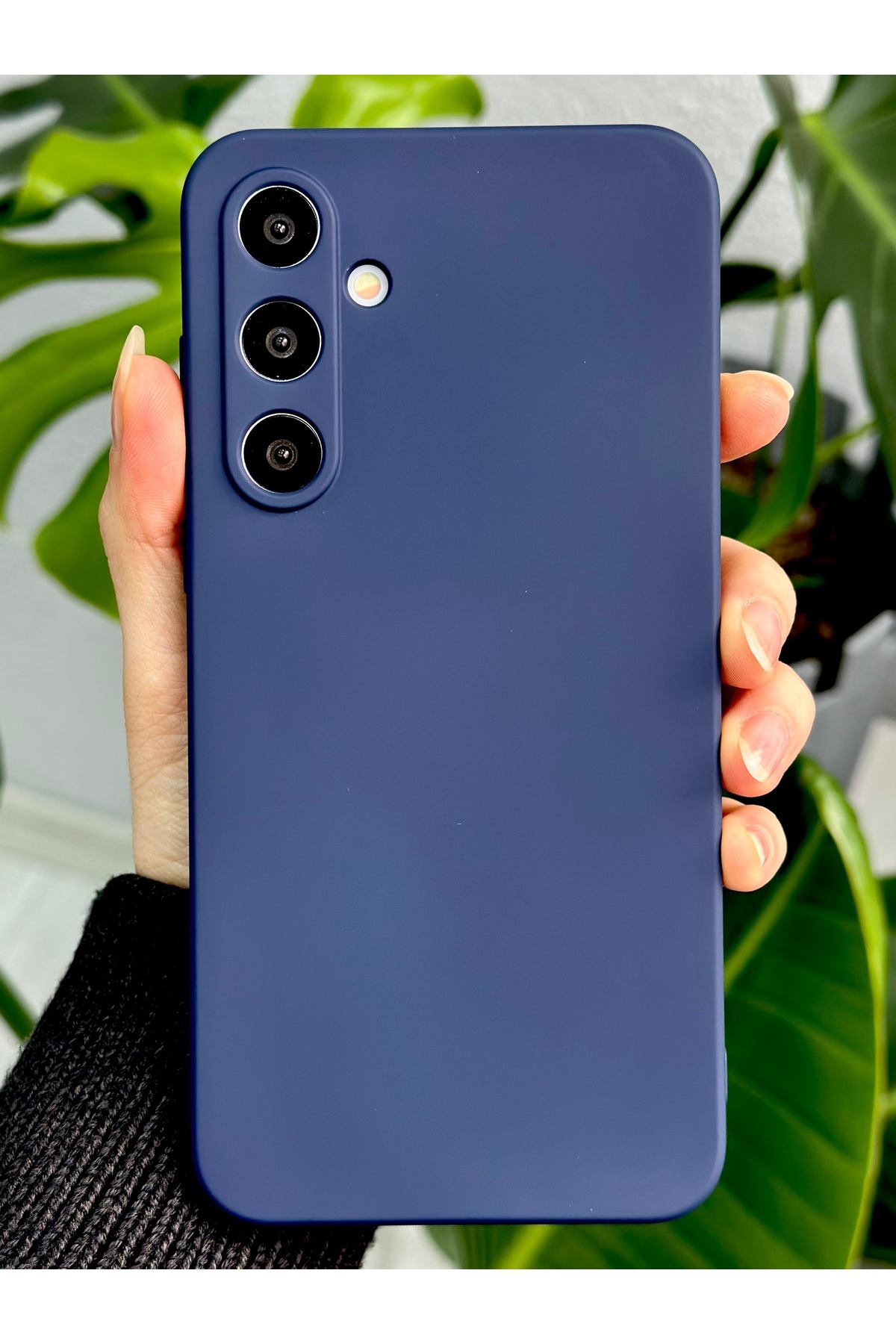 Go Aksesuar-Galaxy A34 Compatible Launch Flexible Silicone Case with Velvet Inside 2