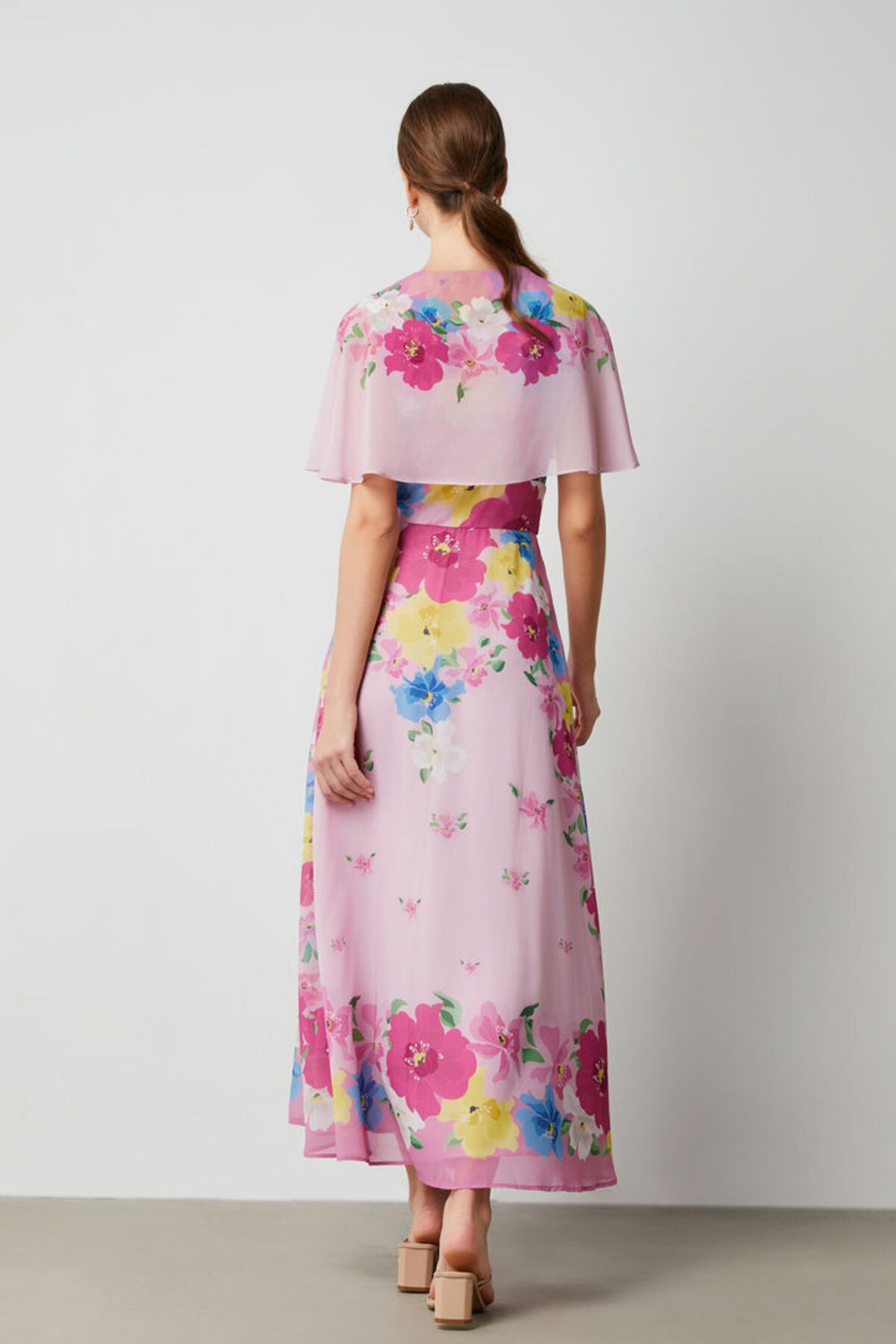 femi9-frill sleeves floral dress 4