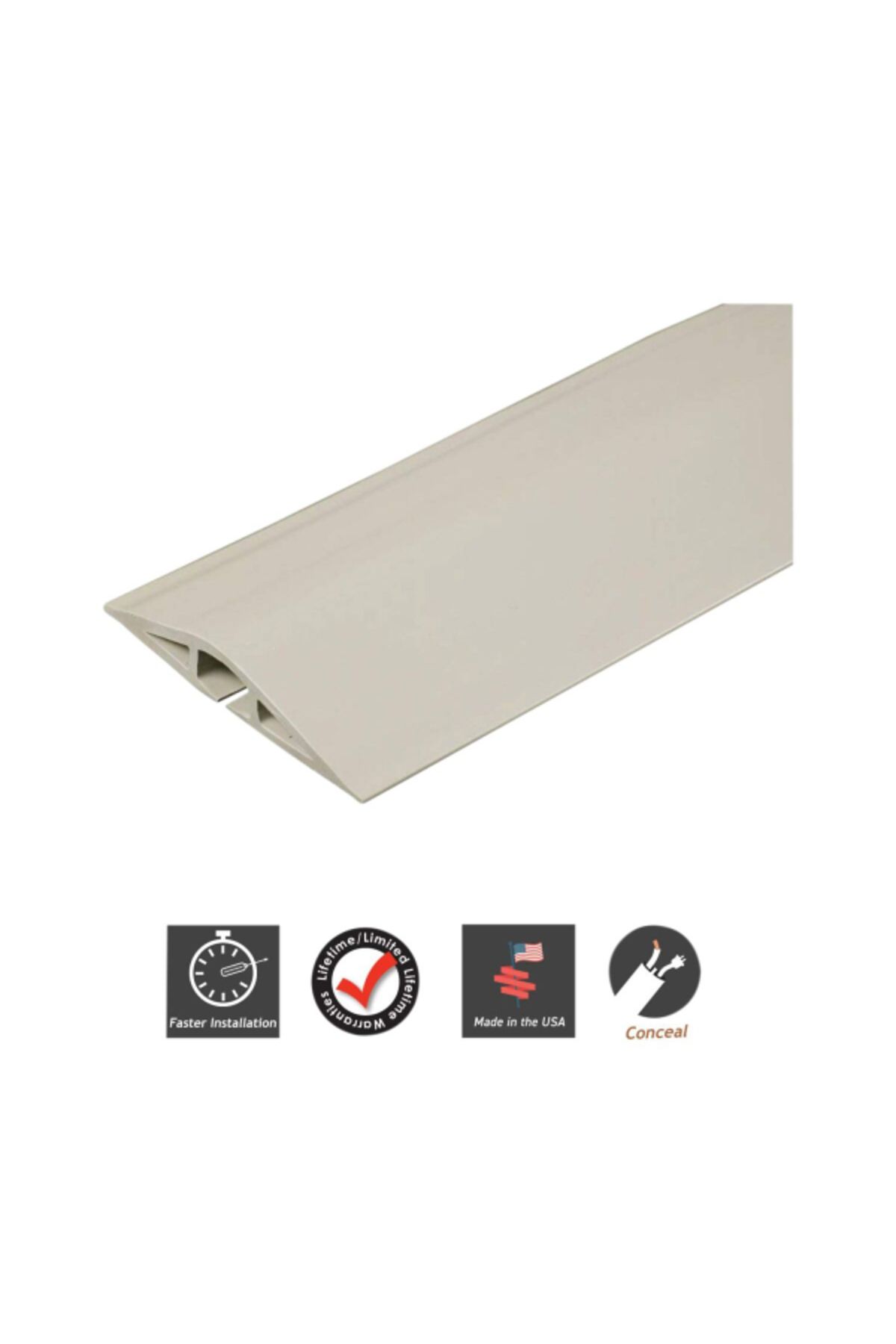 Wiremold-Electrical Cord Protector 5ft 2