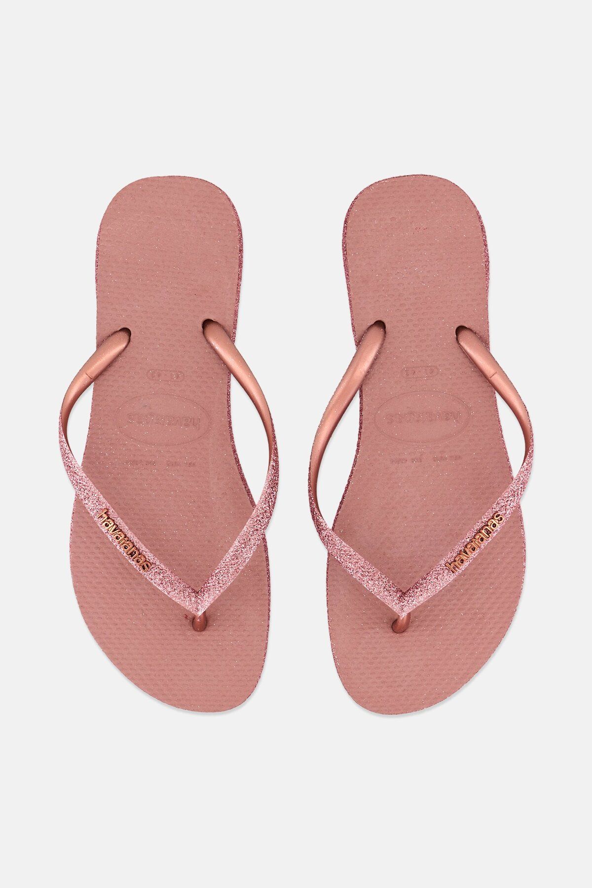 Havaianas-Women Style 2 Slim Sparkle II Flip Flops, Old Rose 2