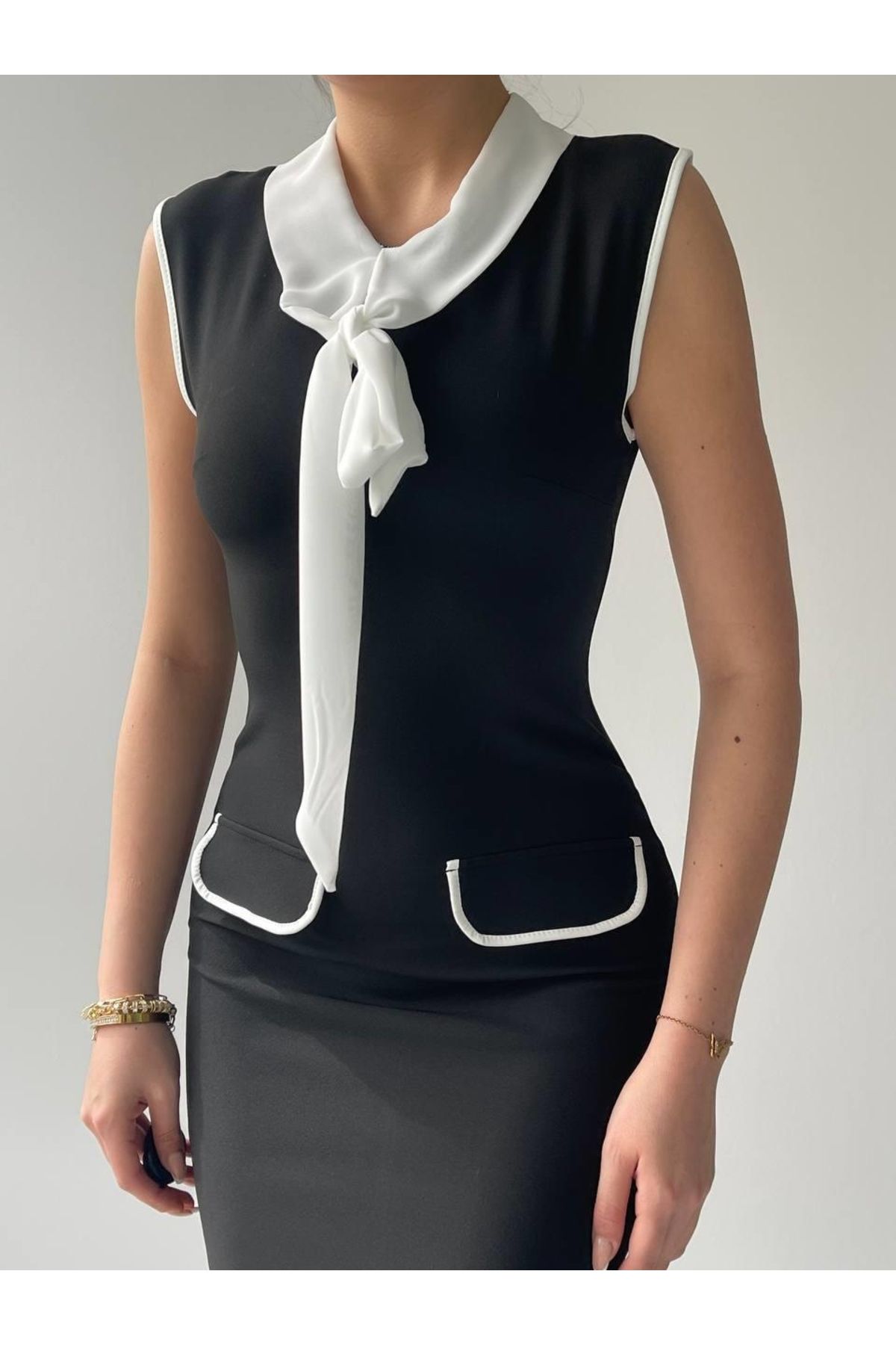 MODA Area Fularlı Elbise