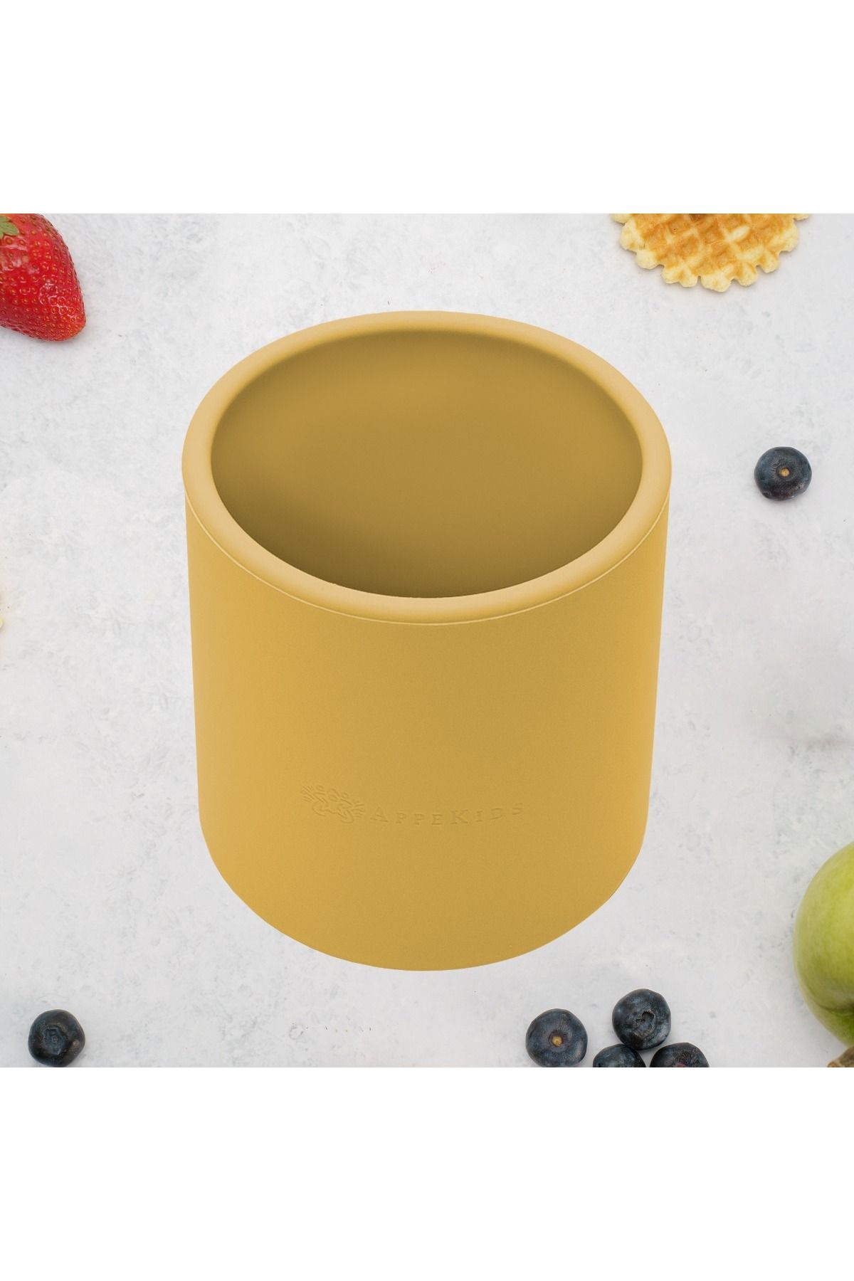 APPEKIDS Pahar Din Silicon, - Honey - One Size