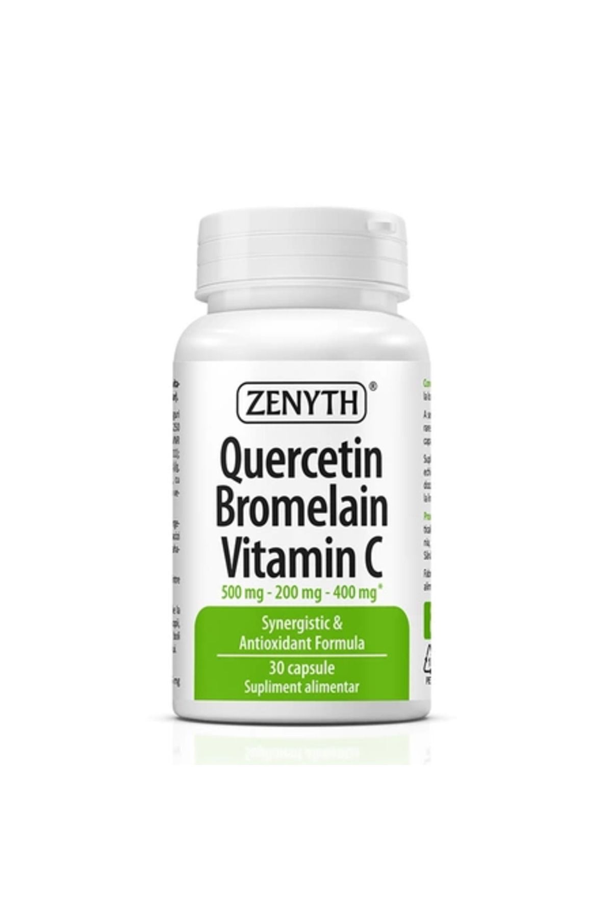 ZENYTH Quercetin Bromelaina Vitamina C 30 Cps - One Size