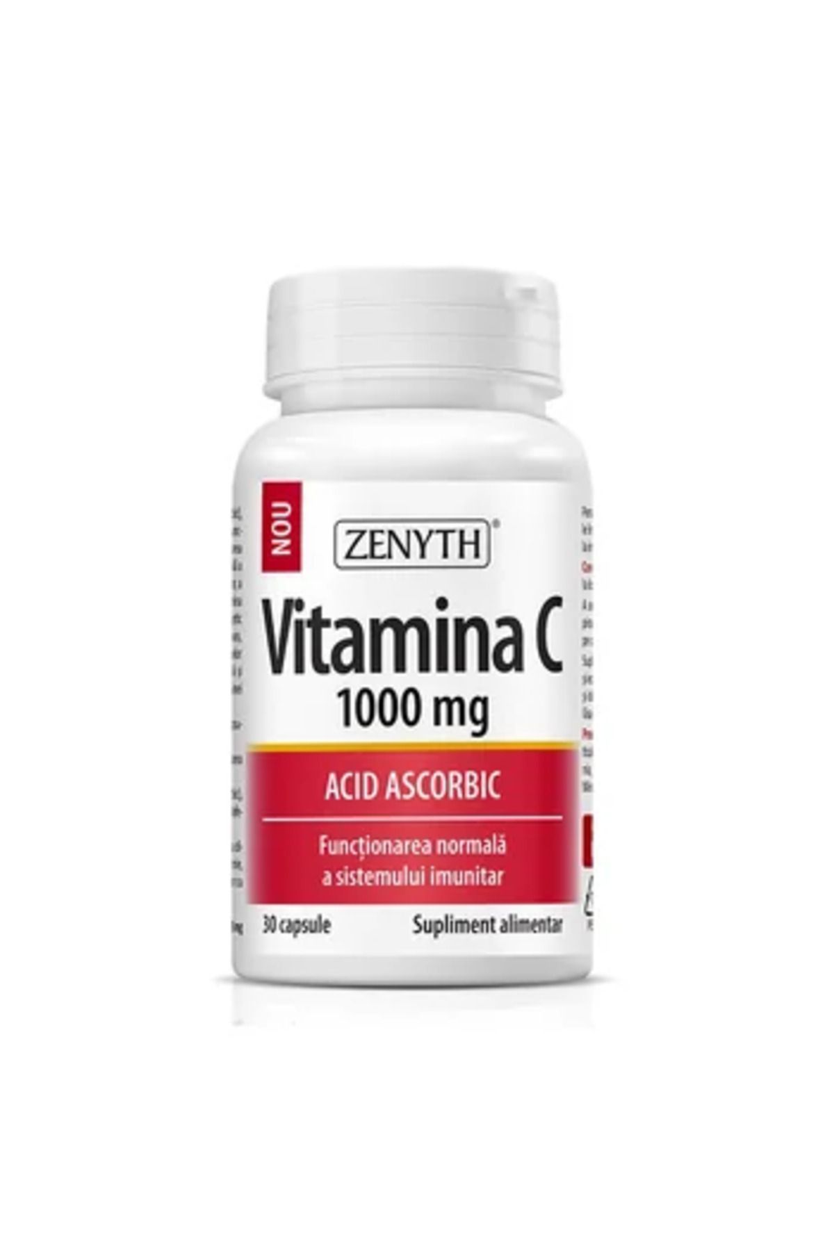 ZENYTH Vitamina C Acid Ascorbic 30 Cps - One Size