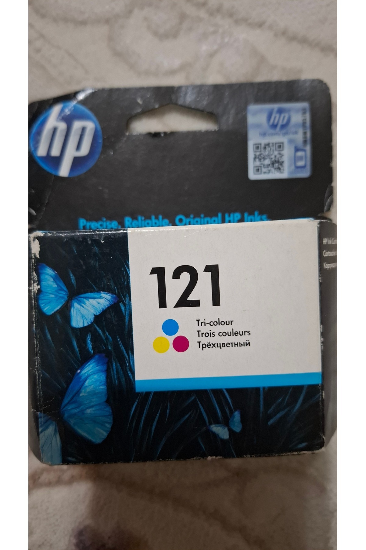 HP 121 Renkli Kartuş