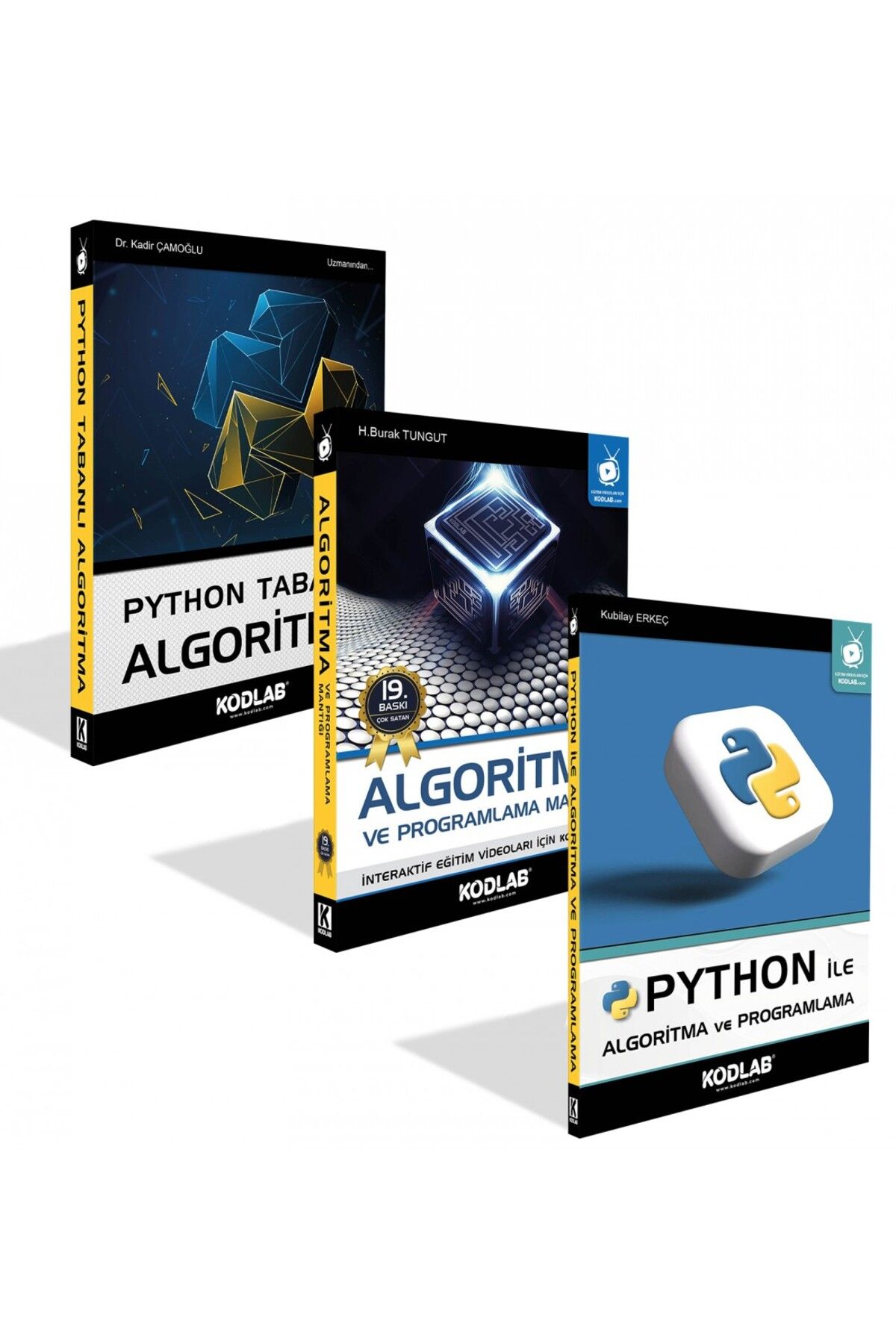 Kodlab Yayın Dağıtım PYTHON TABANLI ALGORİTMA EĞİTİM SETİ  hemenbugun