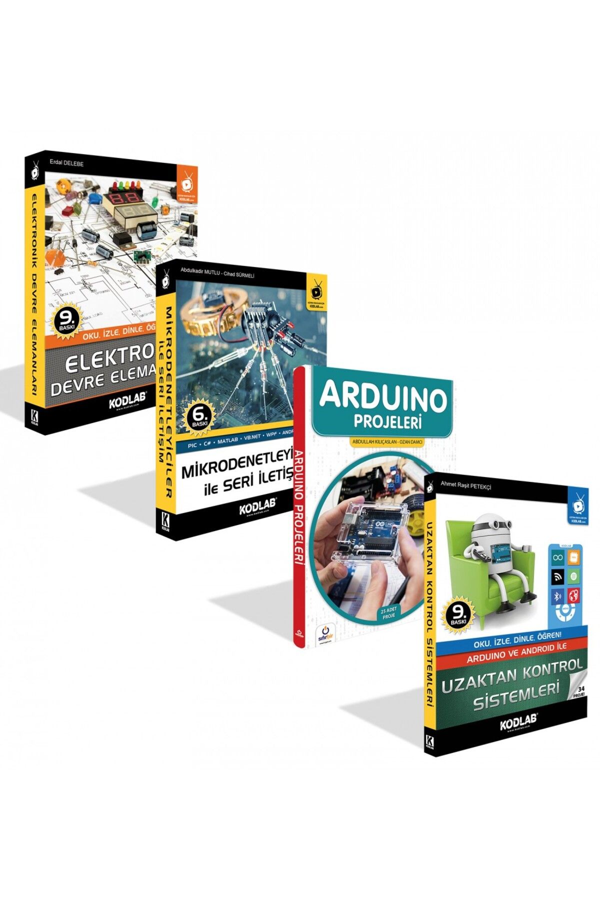 Kodlab Yayın Dağıtım ELEKTRONİĞE İLK ADIM EĞİTİM SETİ  hemenbugun