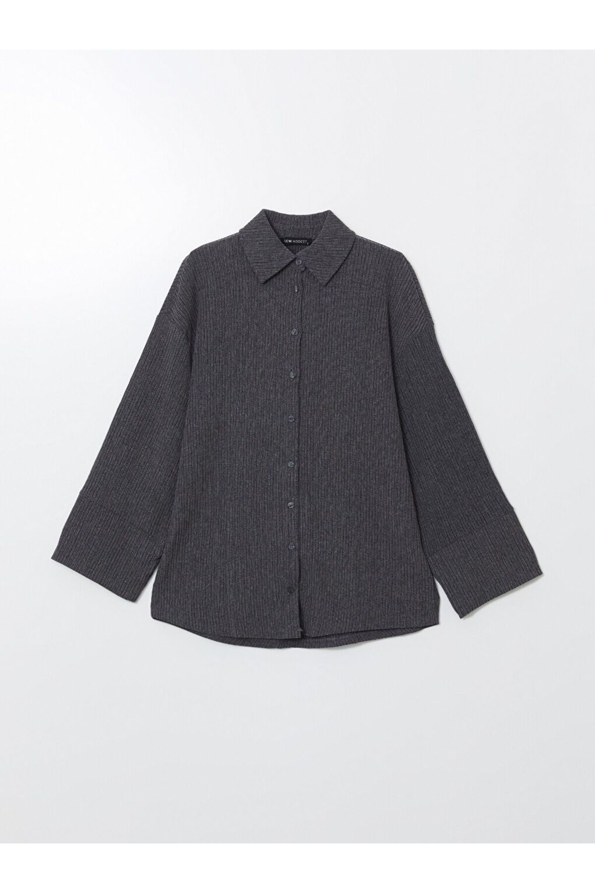 LC Waikiki Dokulu Oversize Kadın Gömlek Tunik