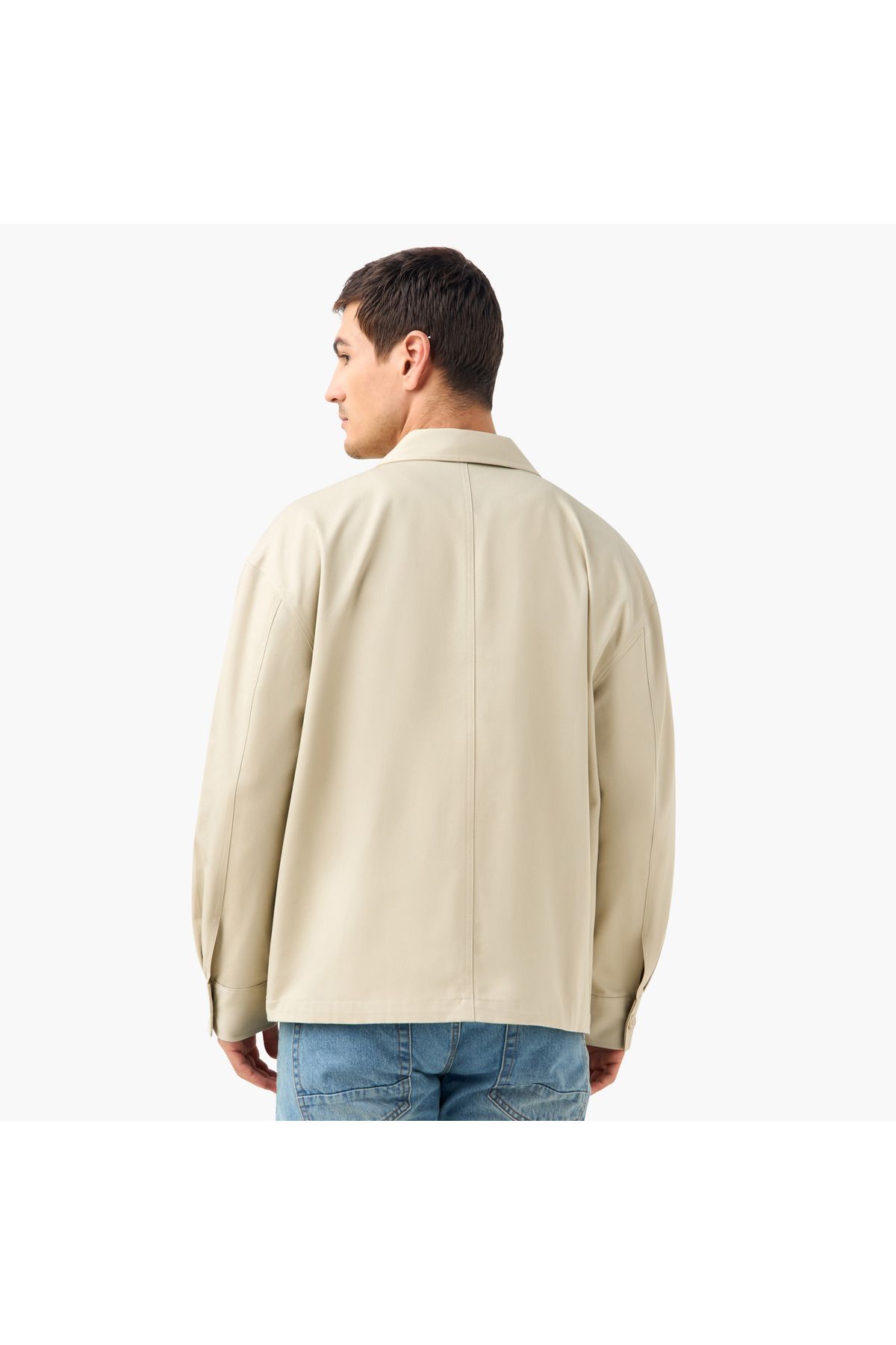 Emperor-Shacket with Pockets and Button Closure 3