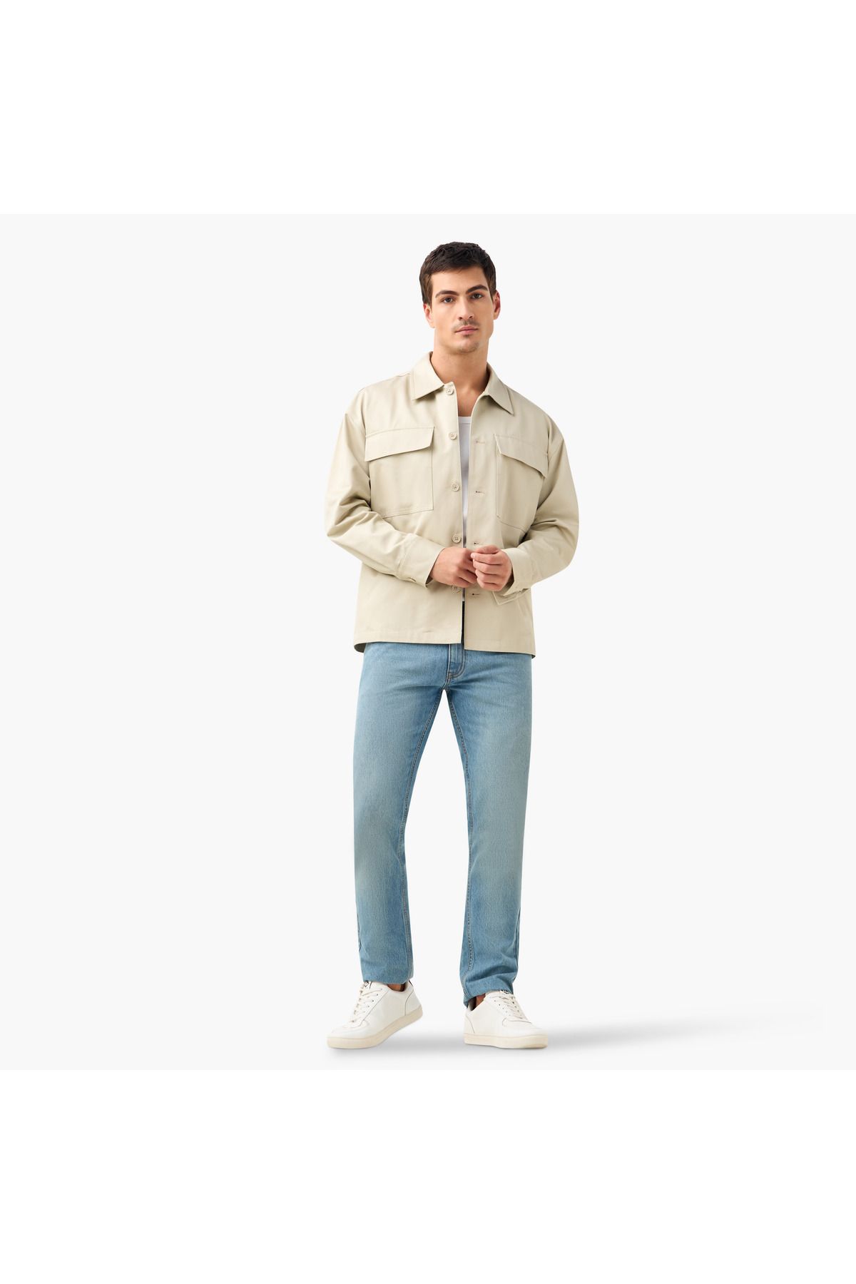 Emperor-Shacket with Pockets and Button Closure 2