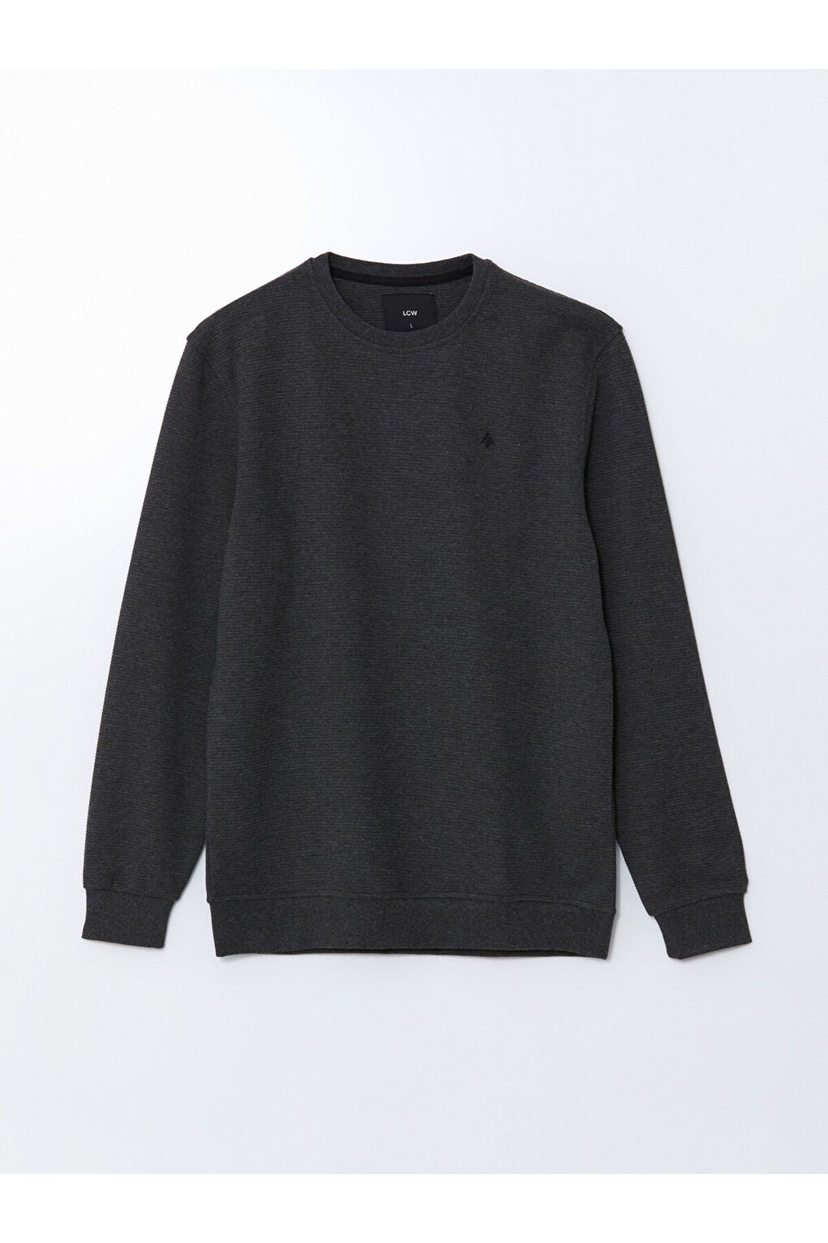 LC Waikiki-LCWAIKIKI Classic Crew Neck Long Sleeve Printed Men's Sweatshirt 5