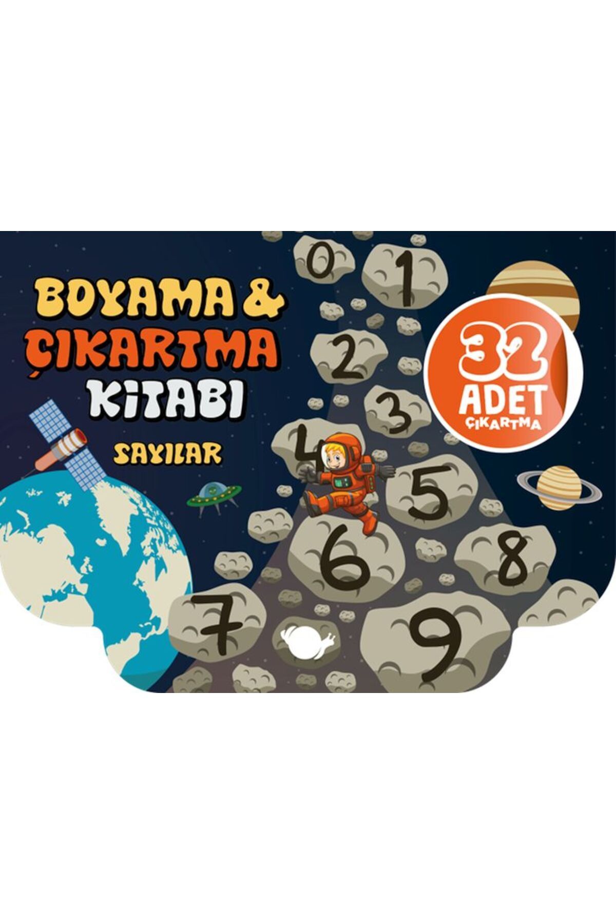 Karatay Yayınları Sayılar Boyama ve Çıkartma Kitabı