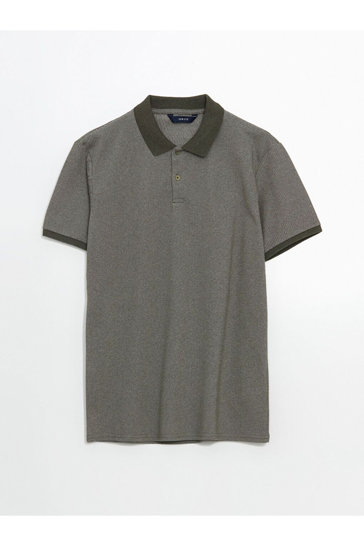 LC Waikiki-Ανδρικό κοντομάνικο μπλουζάκι LCW ECO Polo Neck 5