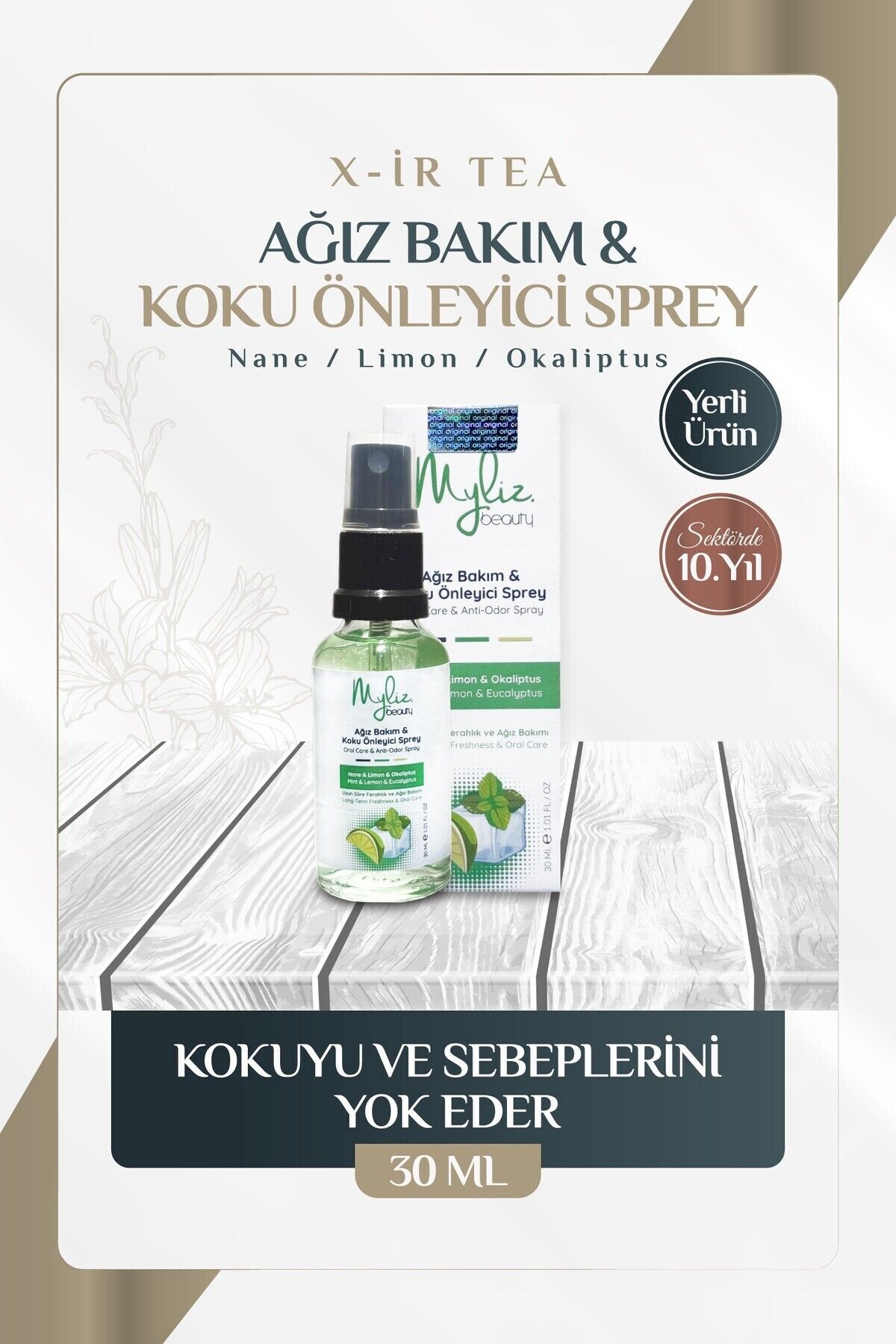 MYLİZ COSMETİC AĞIZ BAKIM KOKU ÖNLEYİCİ SPREY