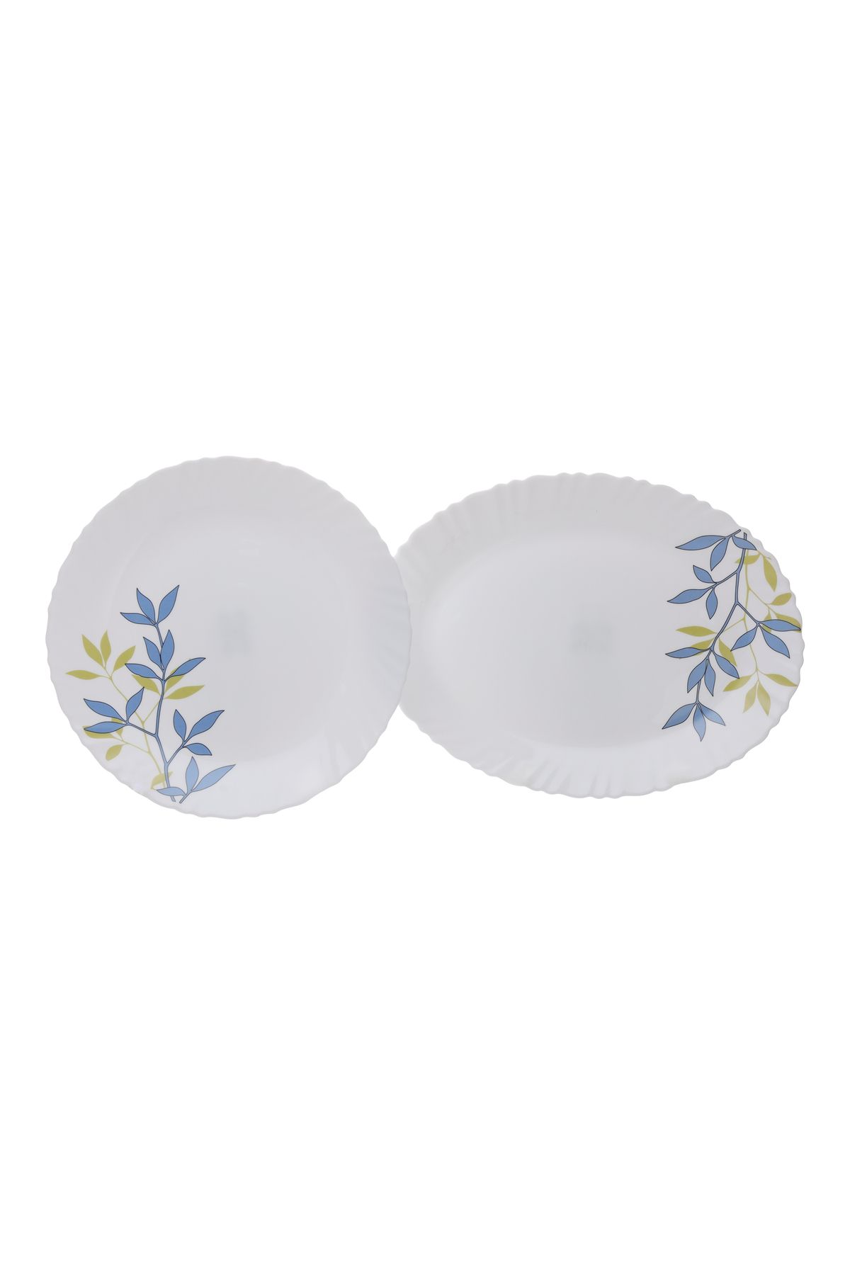 ROYALFORD-44 Pcs Opalware Dinner Set, Autumn Leaves | Floral design | RF10680 4