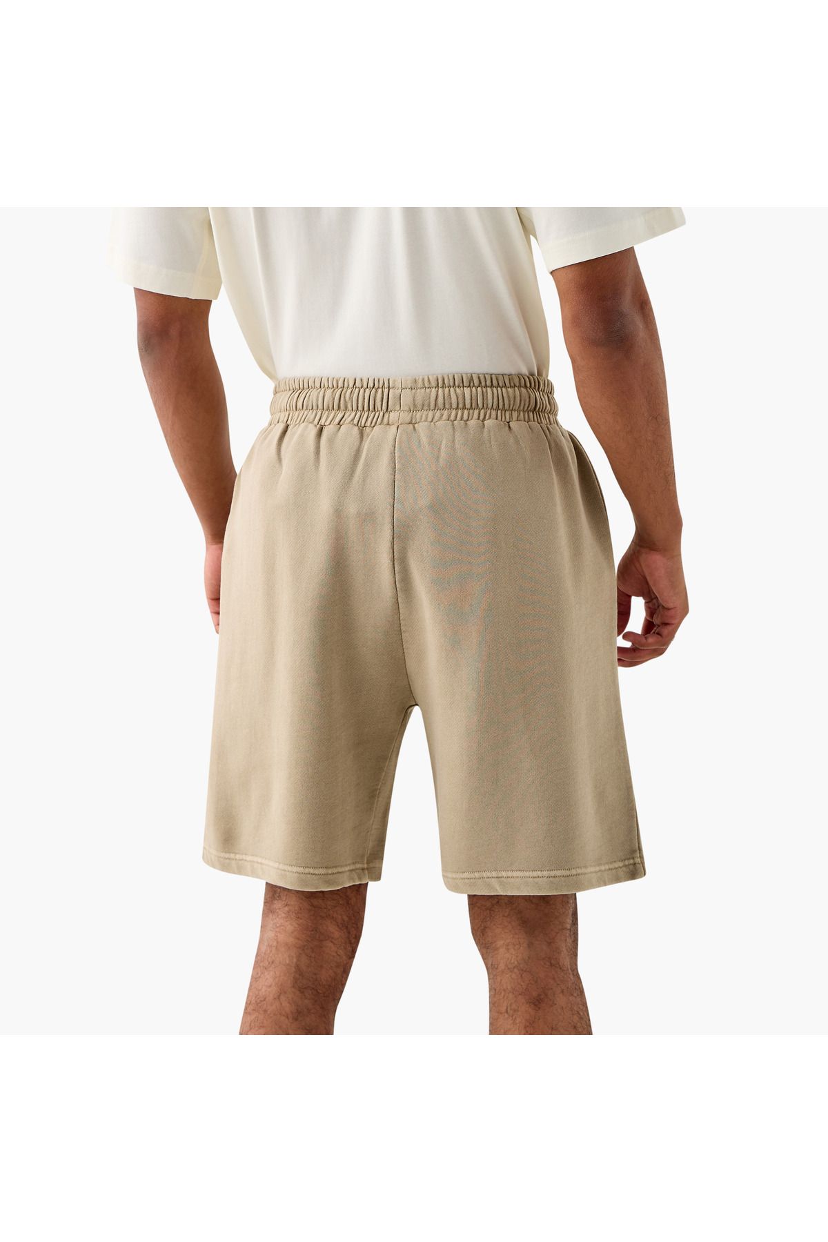 Kappa-Textured Shorts With Drawstring Closure And Pockets 3