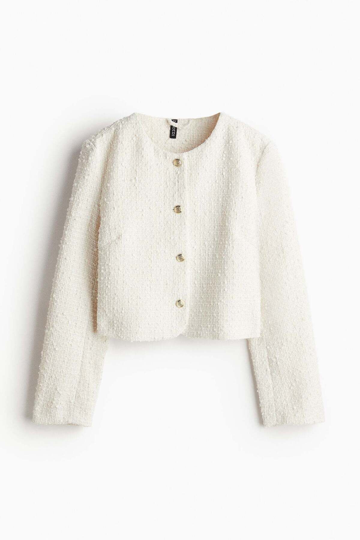 H&M-Short bouclé jacket 4