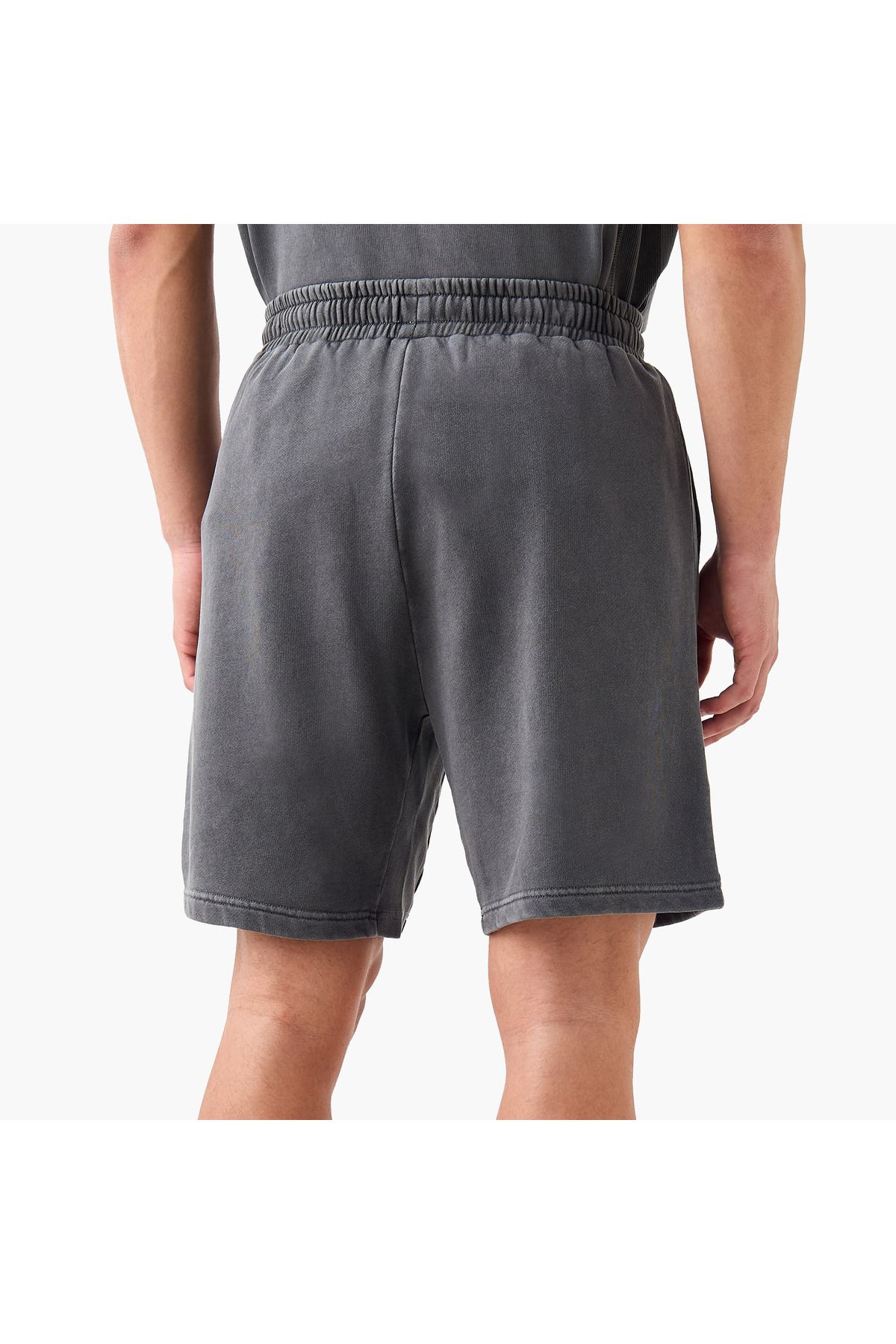Kappa-Textured Shorts With Drawstring Closure And Pockets 3