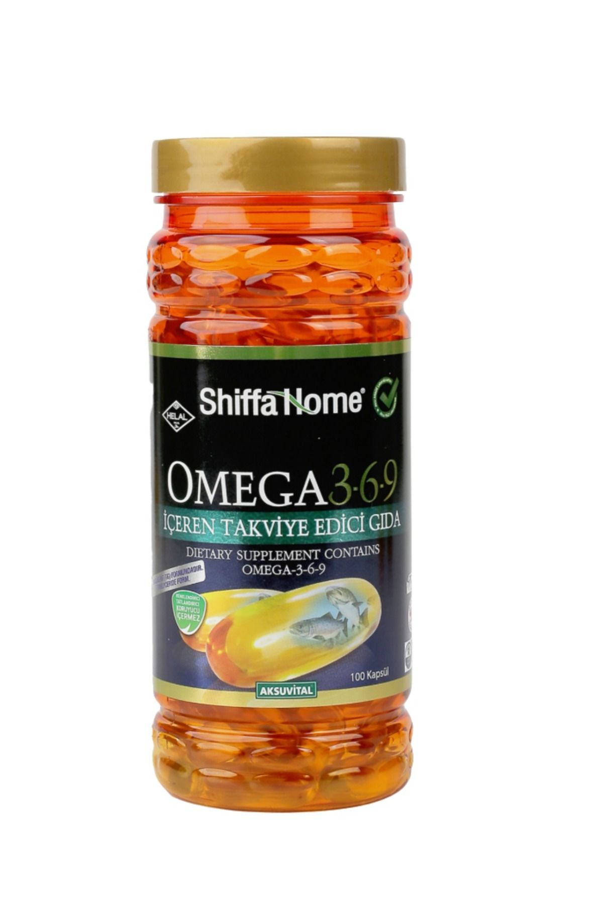 Aksu Vital Omega 3-6-9 100 Kapsül