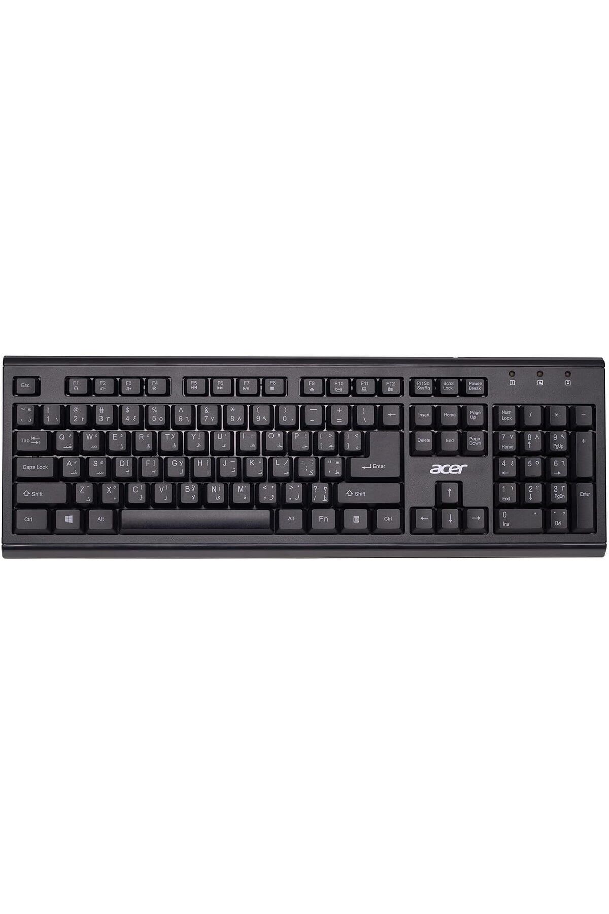 ACER-Wireless 2.4G Keyboard and Mouse Combo Set OKR120 - Black 2