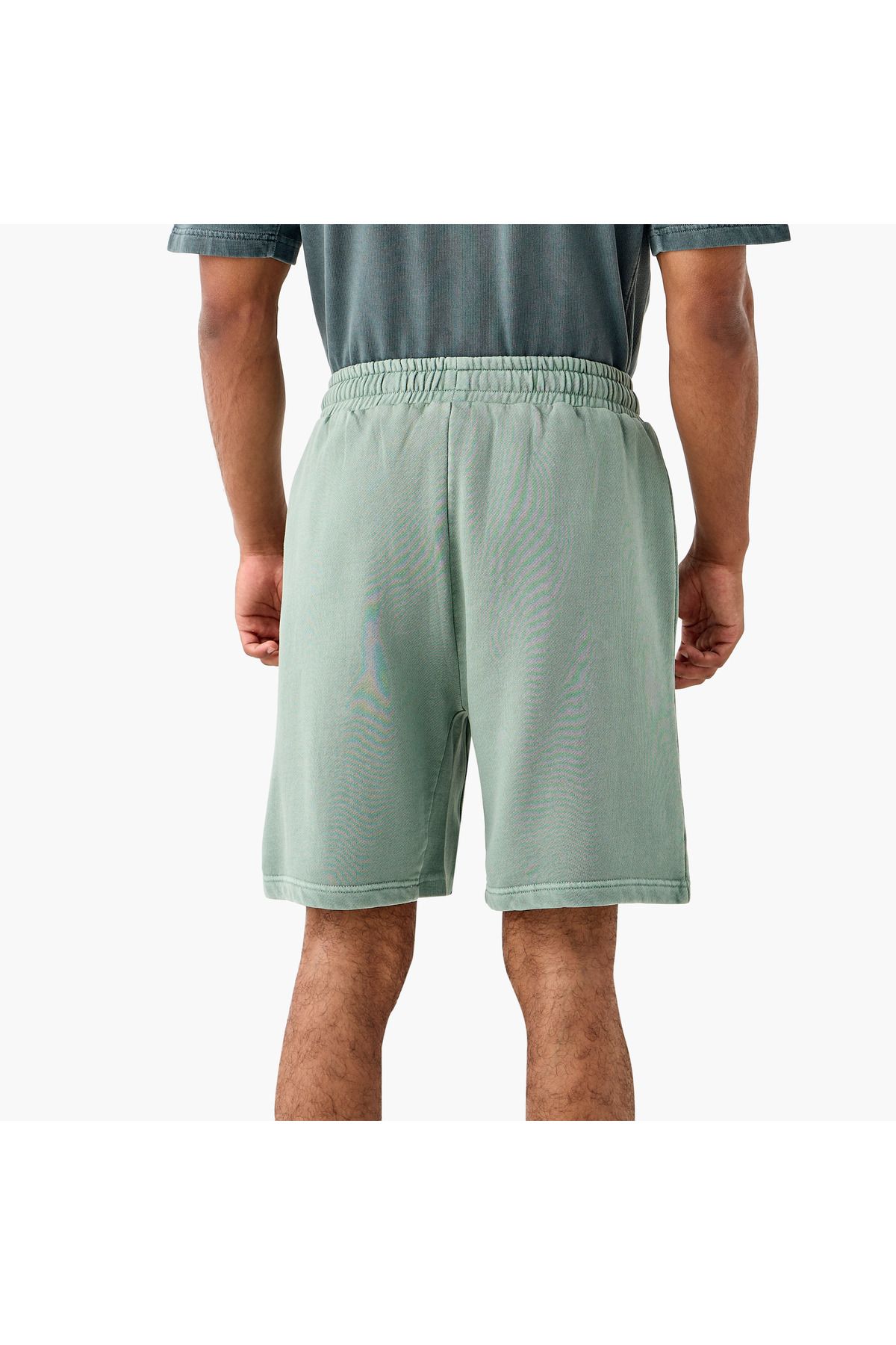 Kappa-Textured Shorts With Drawstring Closure And Pockets 3