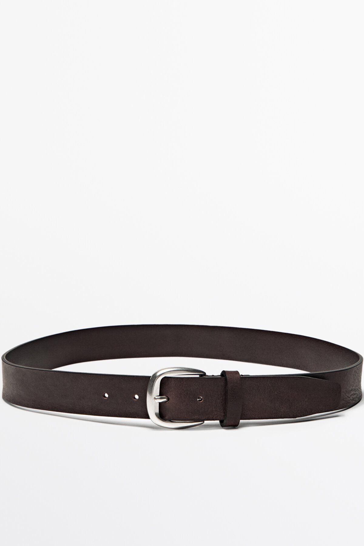 کمربند چرمی ناپا Massimo Dutti