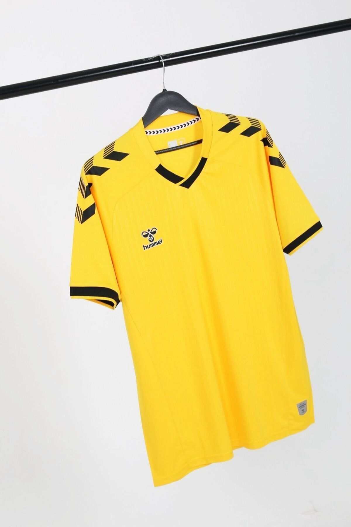 hummel Fast Basic Futbol Forması Tek Üst (İsim ve Numara Yazılır)-Sarı - S
