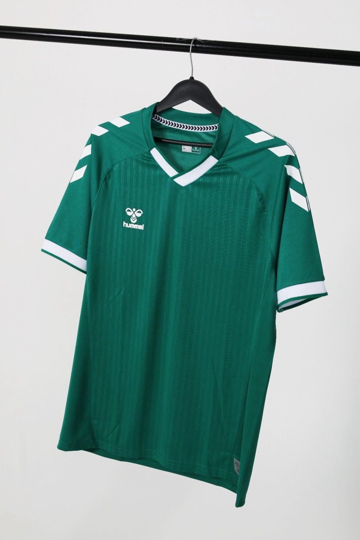 hummel Fast Basic Futbol Forması Tek Üst (İsim ve Numara Yazılır)-Yeşil - 2XL