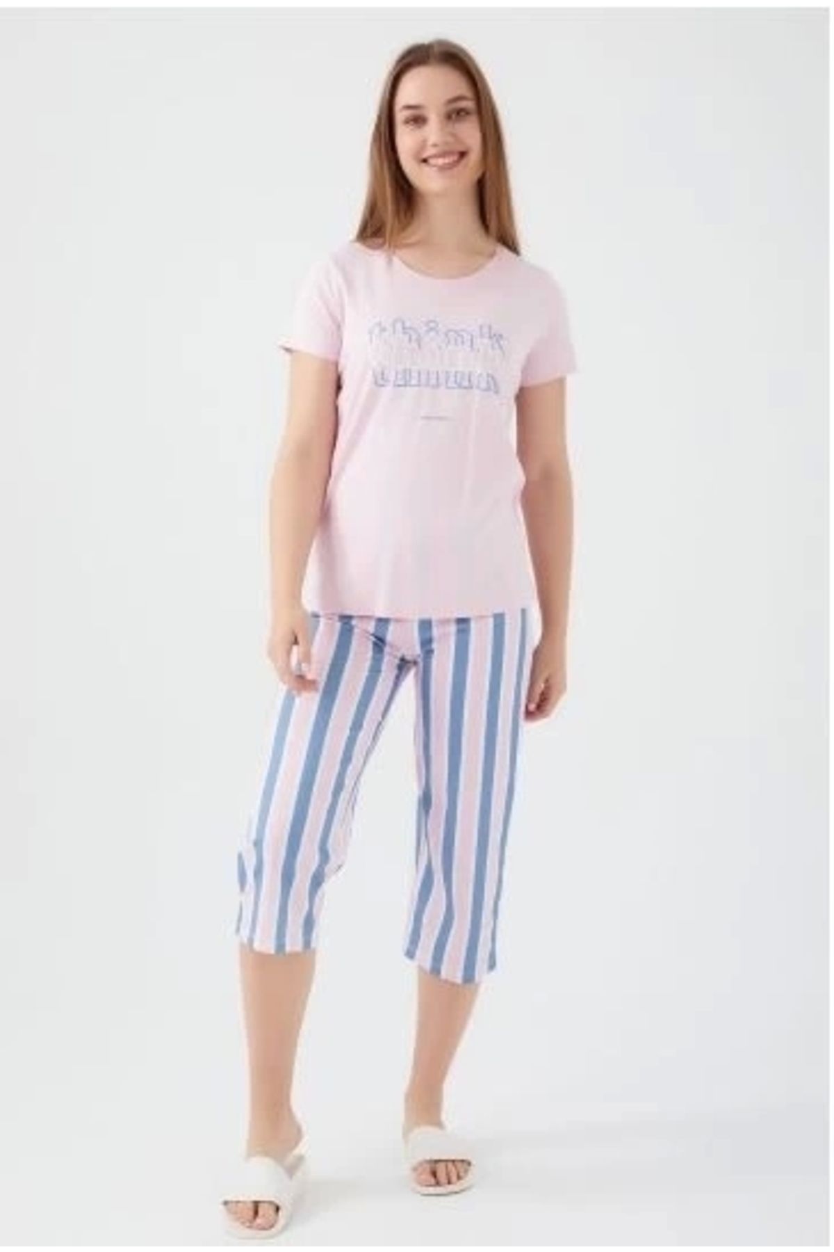 FTT SHOPPING MARKET Pierre Cardin 8595 Kısa Kol Pijama Takımı