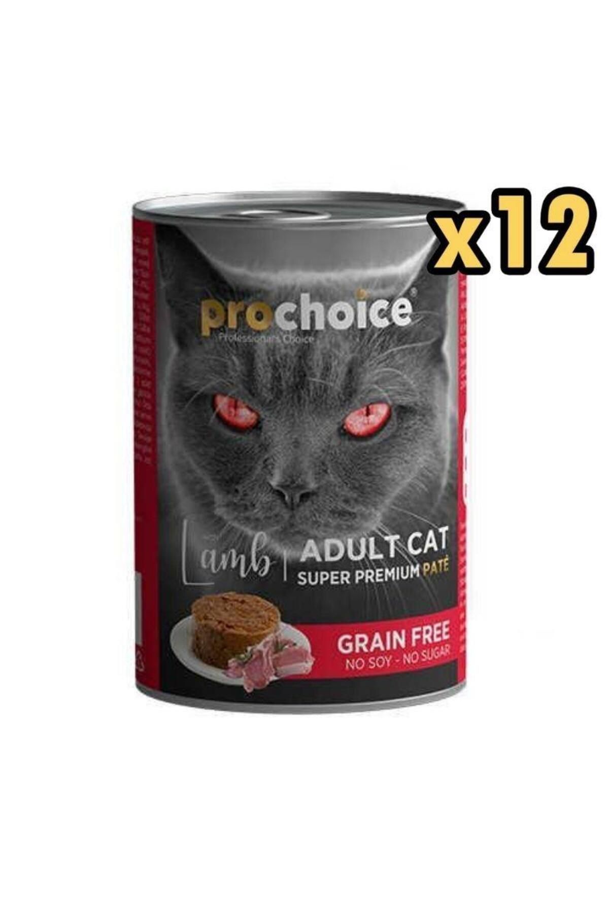 ProChoice Pro Choice Adult Kuzulu Yetişkin Kedi Konservesi 400 Gr (12 Adet)