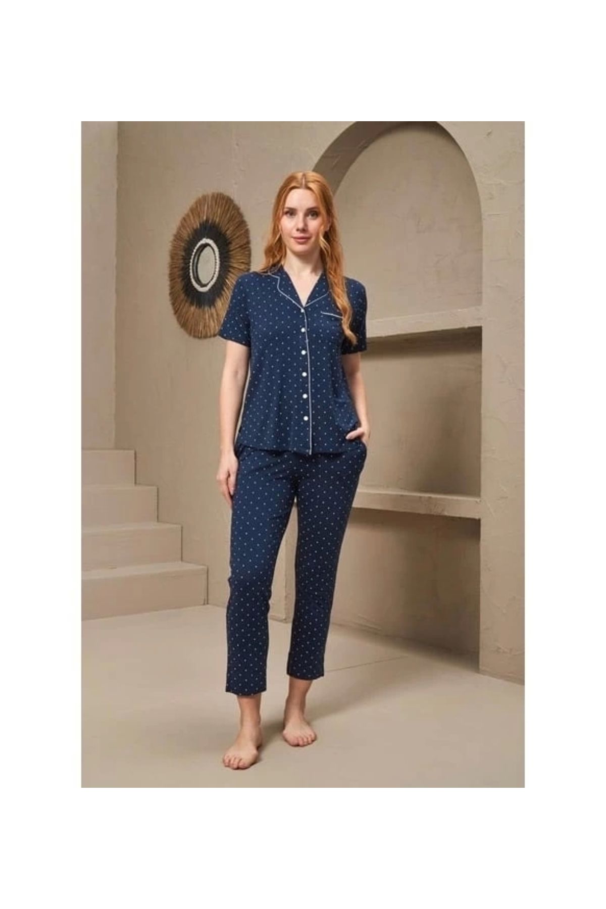 FTT SHOPPING MARKET Pjs 25163 Kısa Kol Pijama Takımı