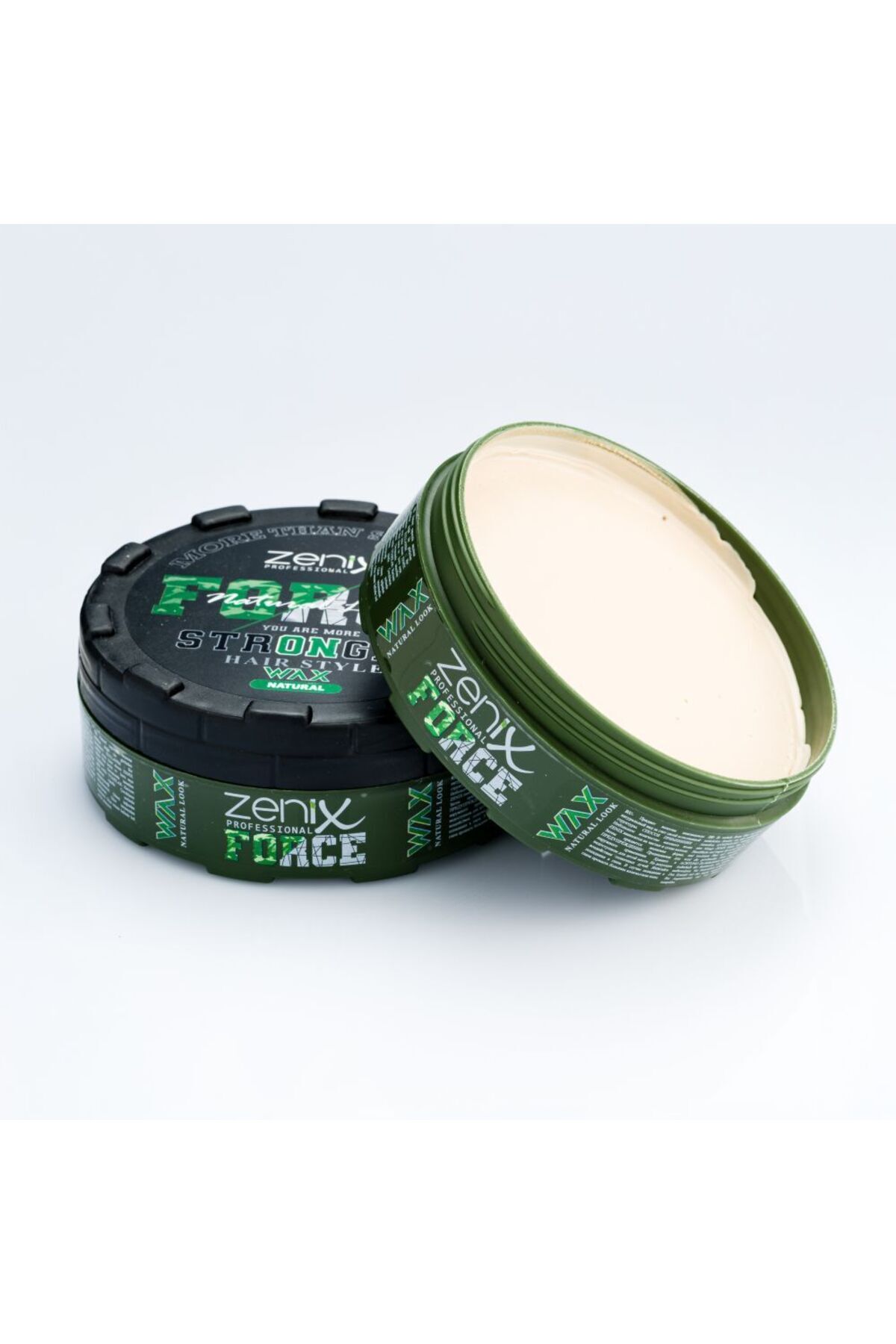 ZENİX FORCE HAIR STYLE WAX NATURAL WAX 150 ml — 77 — تصویر 4 از 5
