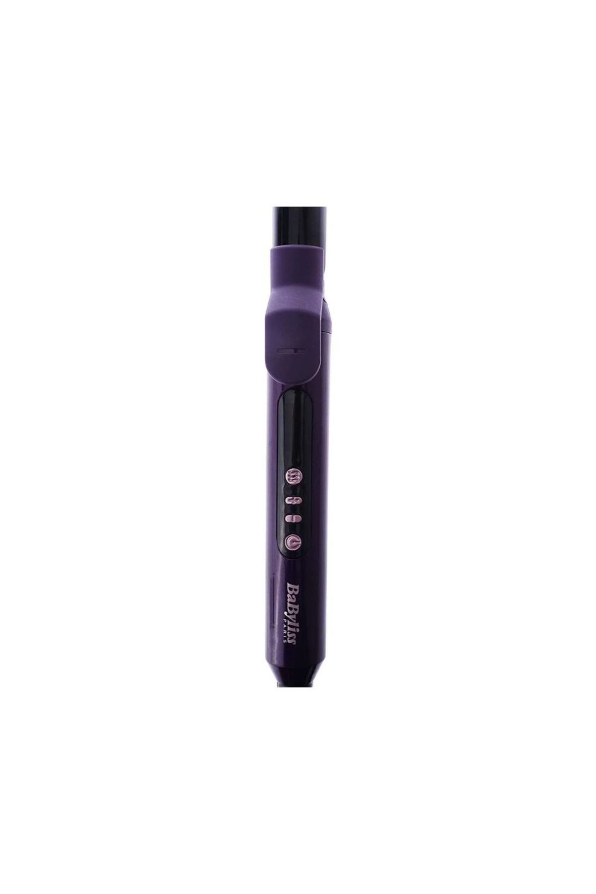 BABYLİSS-Babyliss Hair Curler iron Sensitive 19mm 41W C619SDE - Dark Purple 3