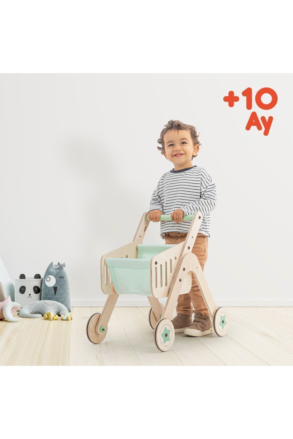 MAMATOYZ Trio Shopper Yürüteç ve Oyuncak Avm Arabası fotoğrafı 5 (önizleme)
