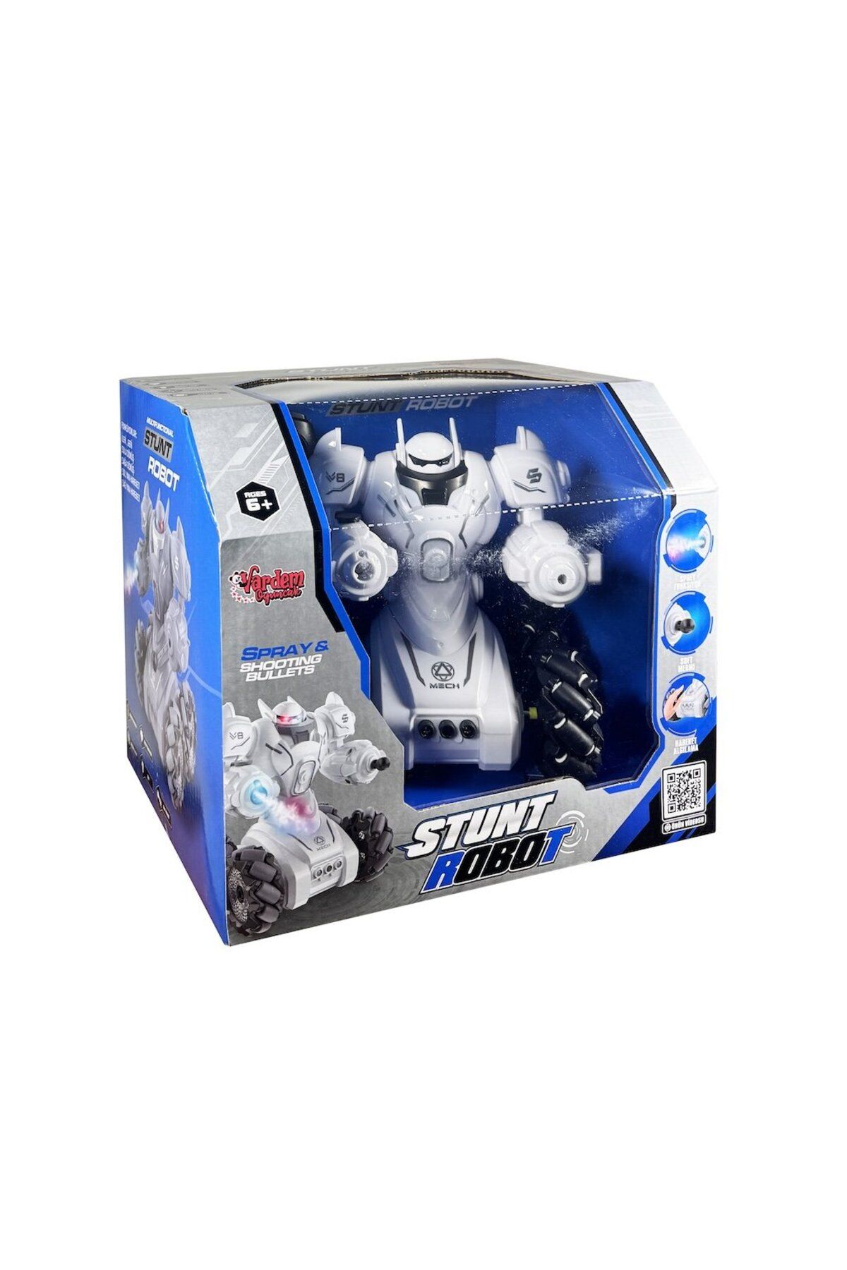 PopŞeker-Full Function Remote Control Curb Robot Car - Steam and Rocket Trigger 3