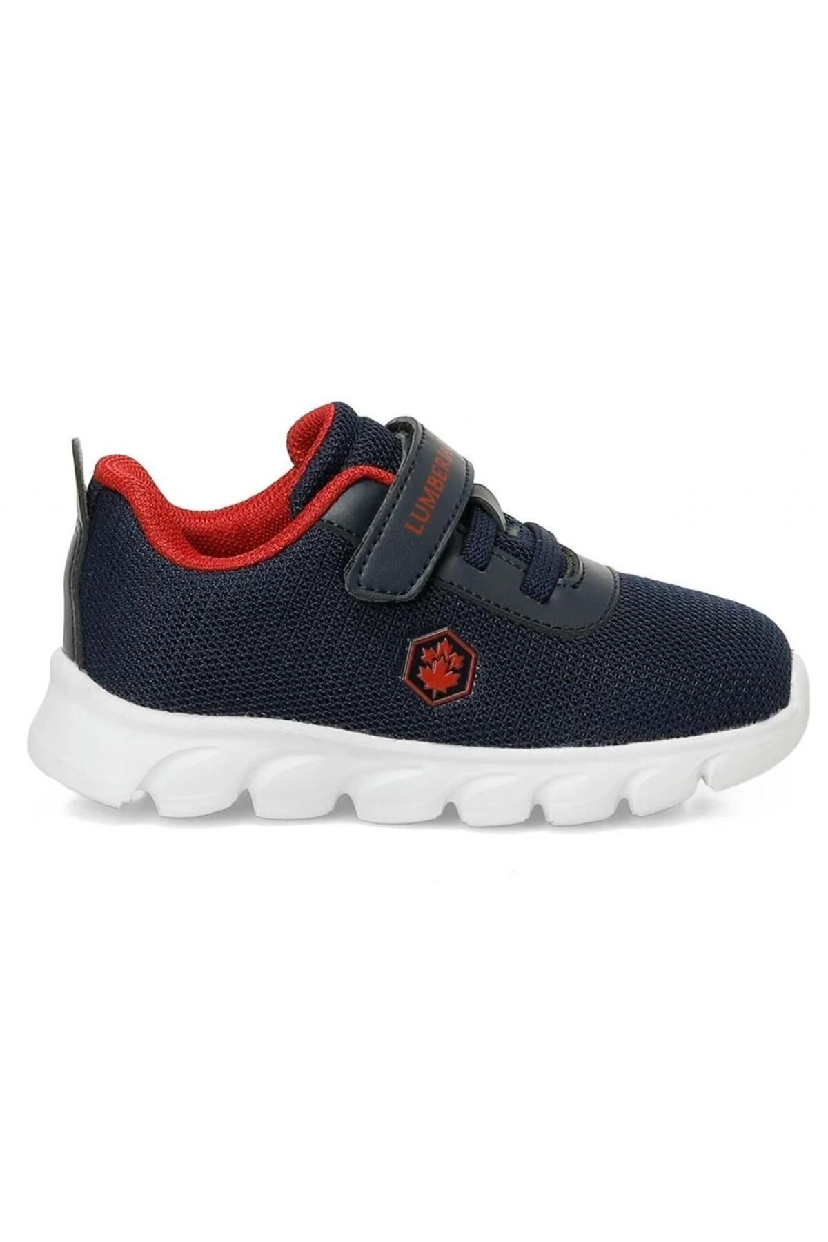 lumberjack-First Bebe 21/25 Children's First Step Velcro Ultra Light Sneaker Sports Shoes 1