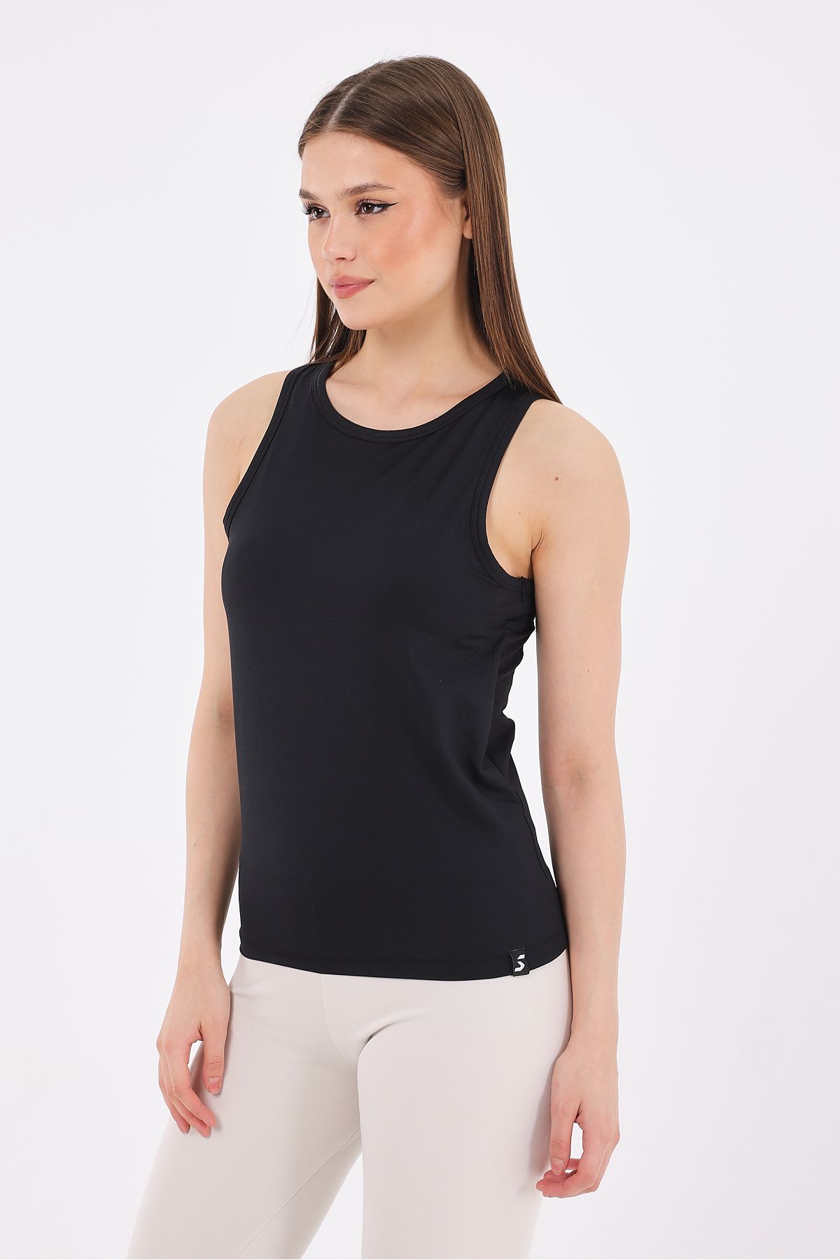 Scorp Vestă De Alergare Sport Cu Susținere Pentru Femei Stride, Neagră Femeie - XS