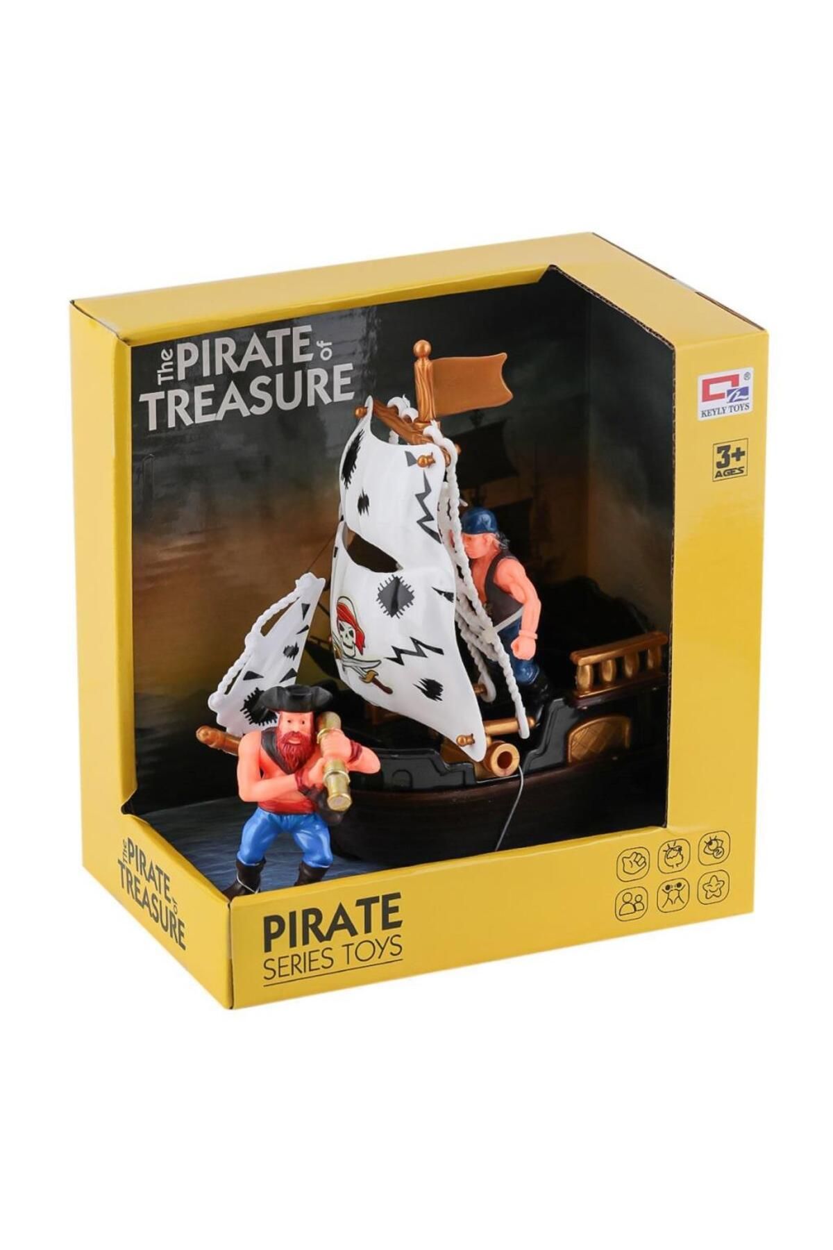 NessiWorld 0807-26 Gemili Korsan Seti -Birliktoys