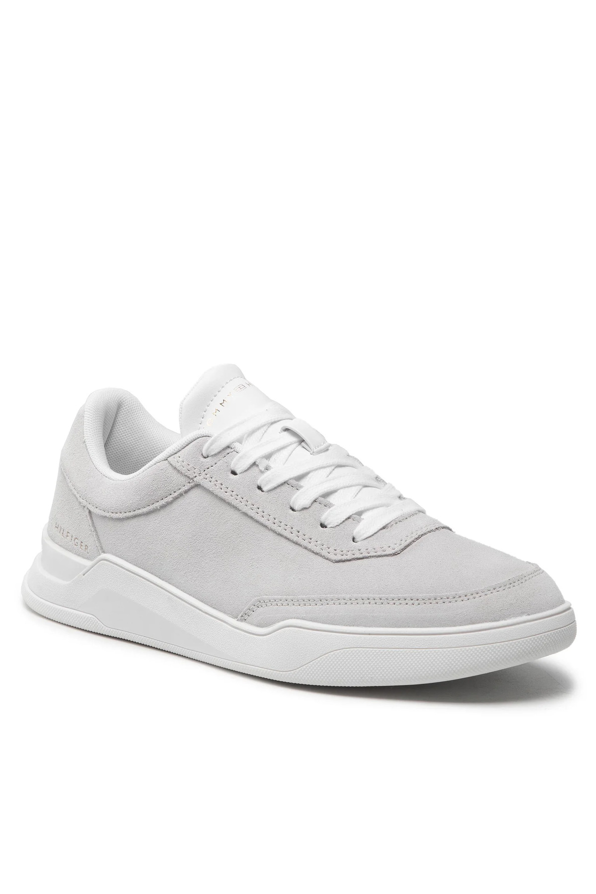 تامی هیلفیگر کفش کتانی مردانه خاکستری مدل Elevated Cupole Suede