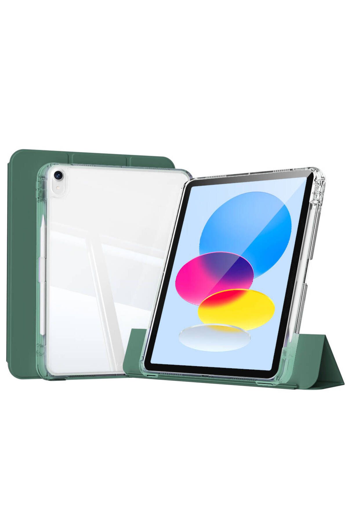 morfide-Apple iPad 10.9 2022 Compatible (10Th Generation) Case Magnetic Detachable Airbag Zore Sliding Tablet Case 1