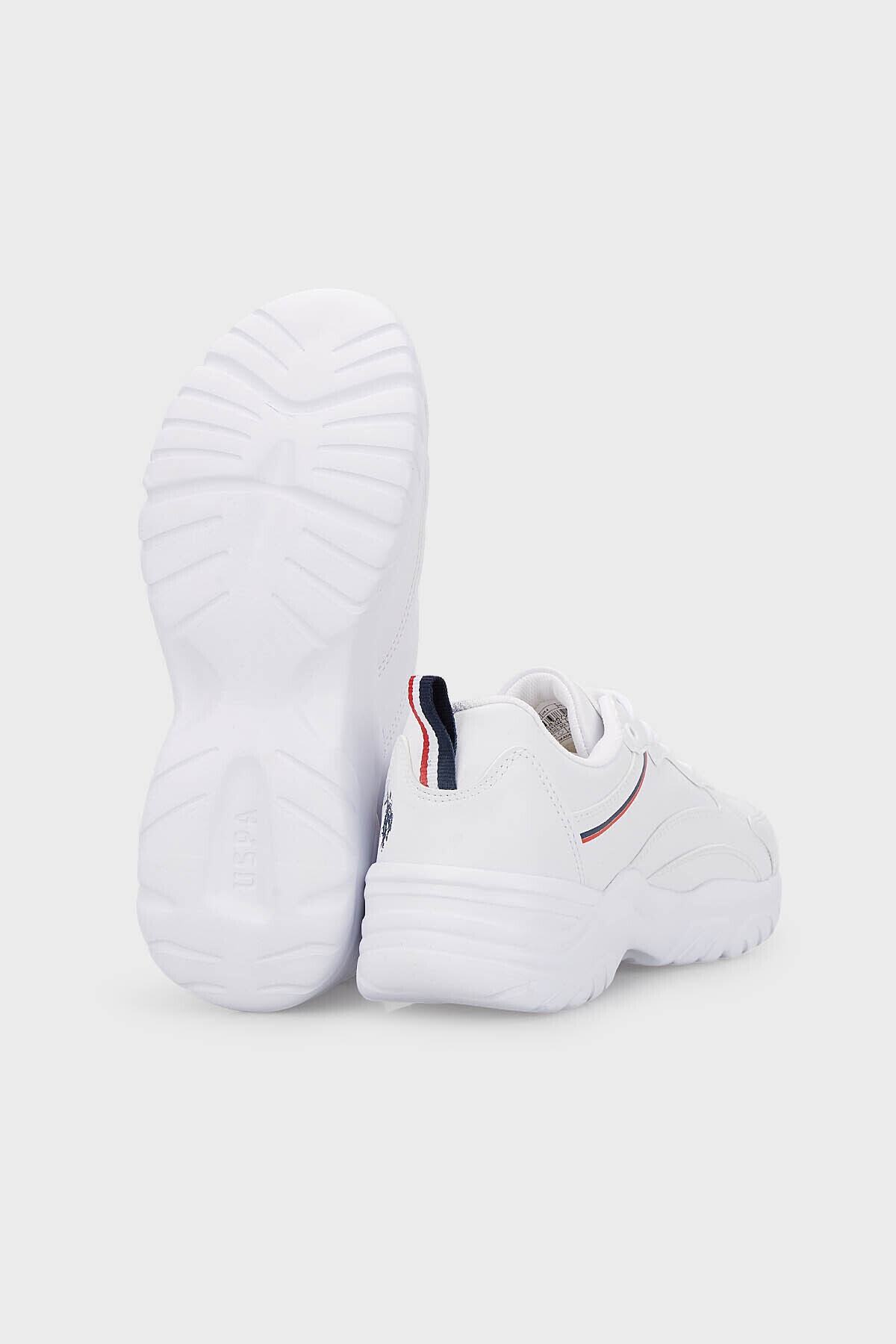 کفش کتانی زنانه طرح دار | یو اس پولو U.S. Polo Assn. TRACEY 3FX - تصویر 4
