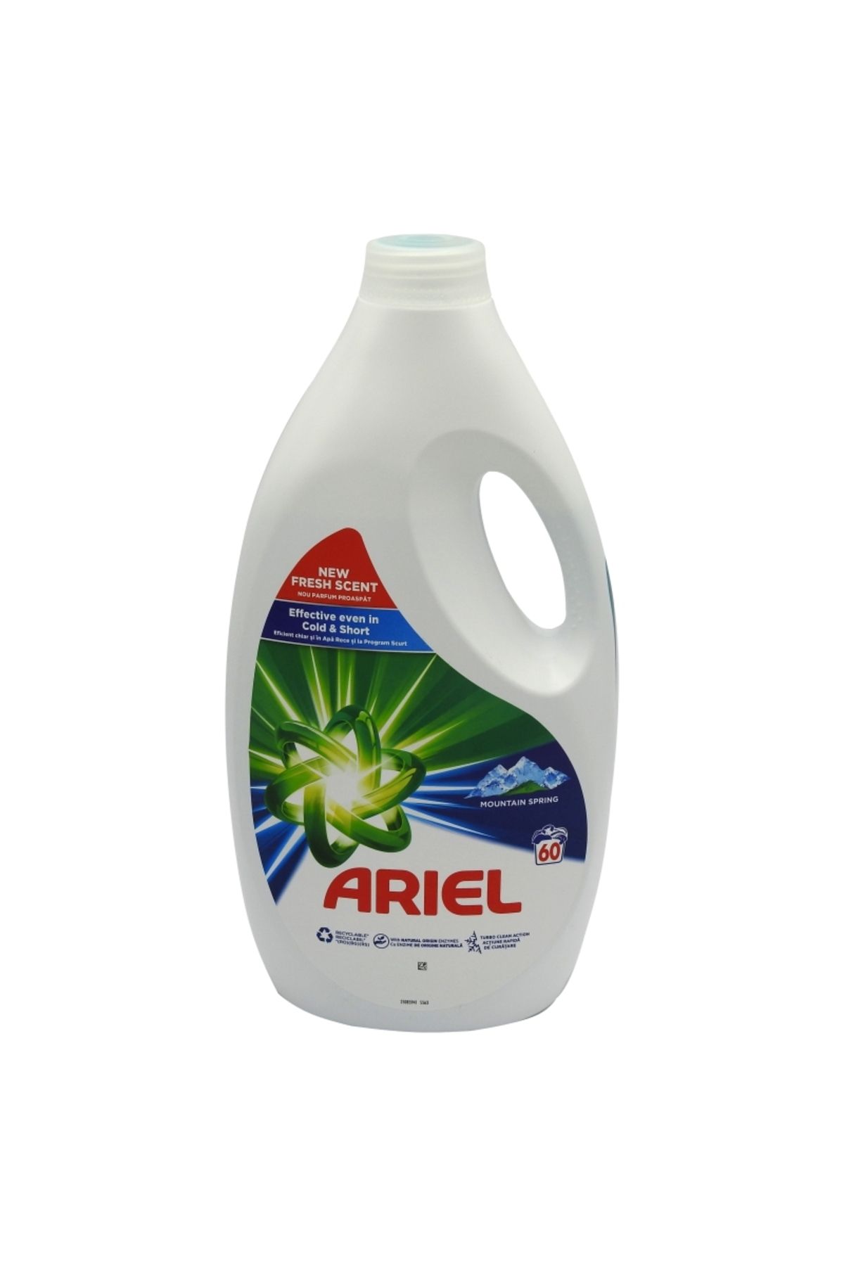 Ariel Detergent Lichid 3l Muntain Spring 60 Spalari - One Size