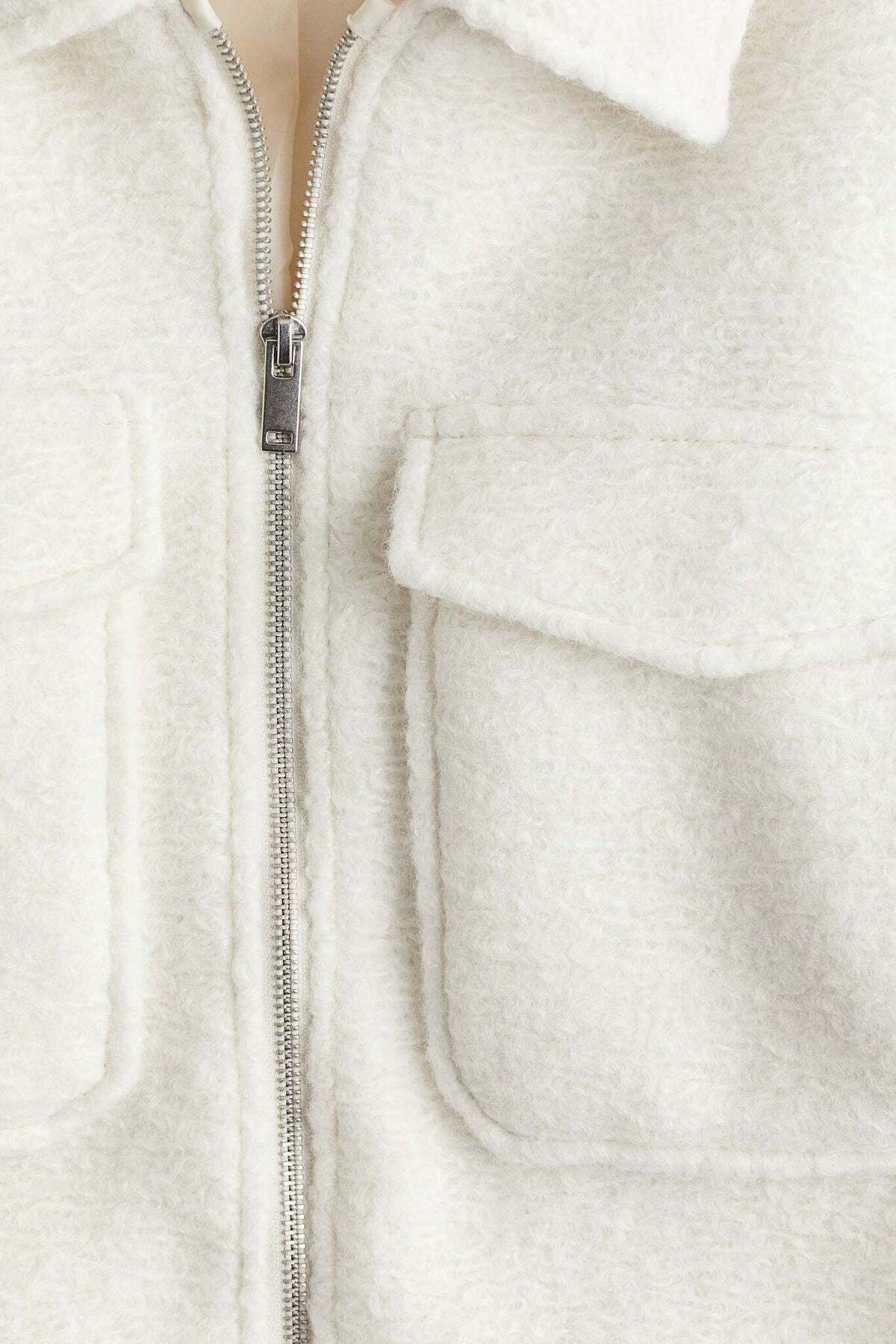 H&M-Felted shacket 5