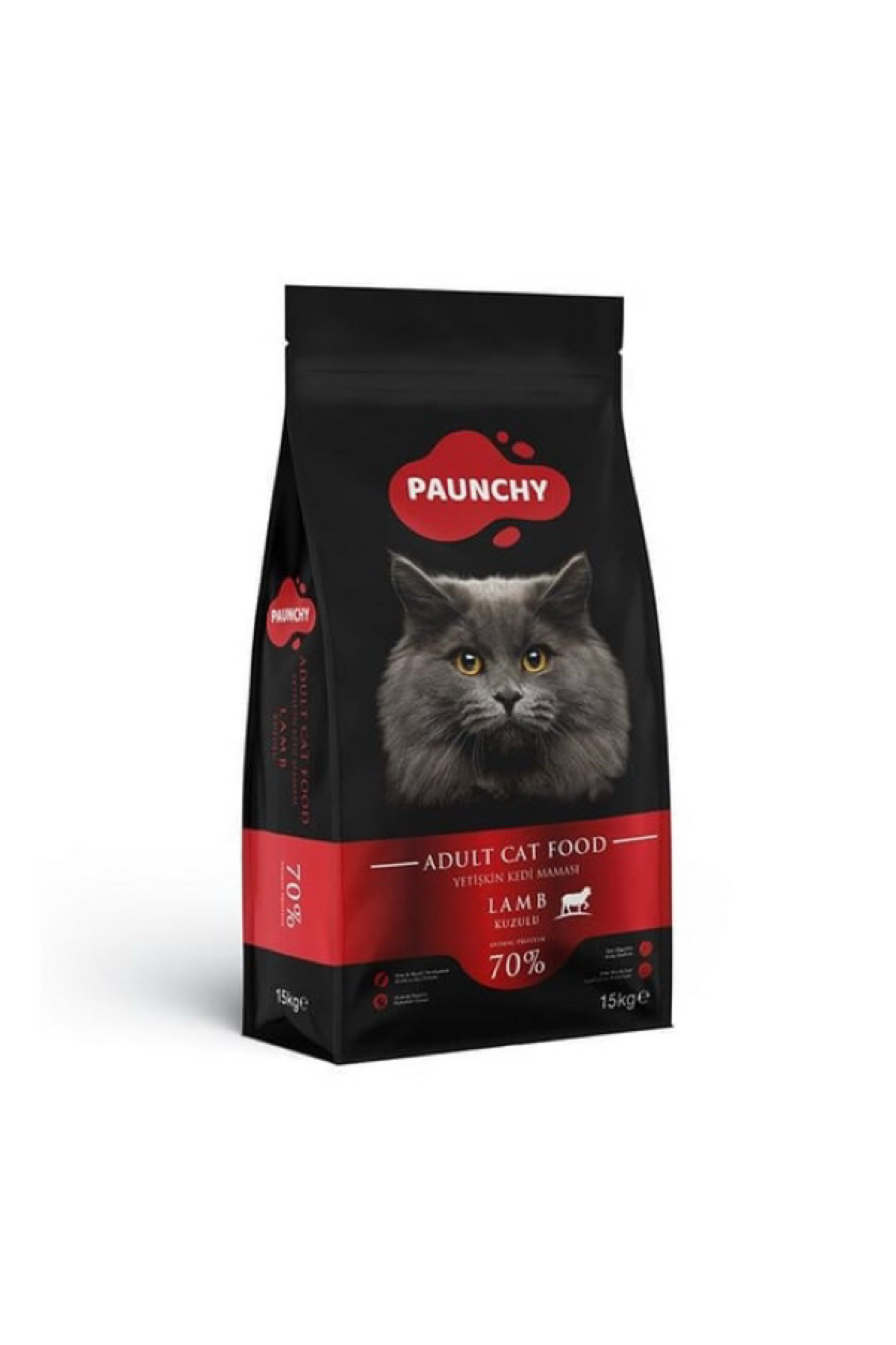 Pauncyh Kuzulu yetişkin Kedi Maması 15 Kg