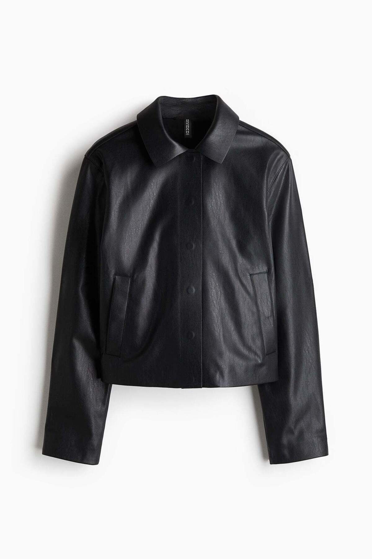 H&M-Raw-edge coated jacket 5