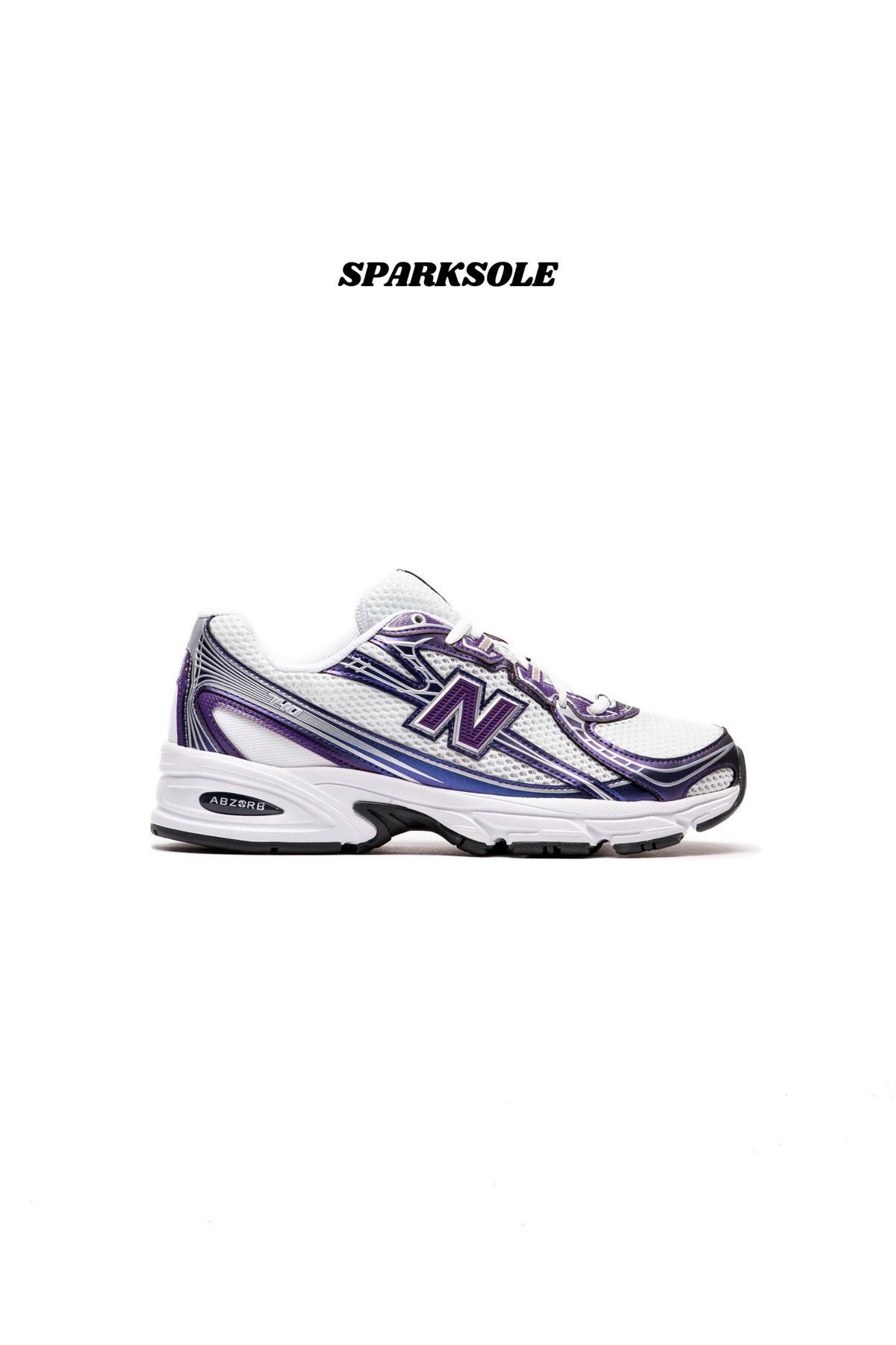 اسنیکر بنفش زنانه 740 سبک زندگی اورجینال New Balance