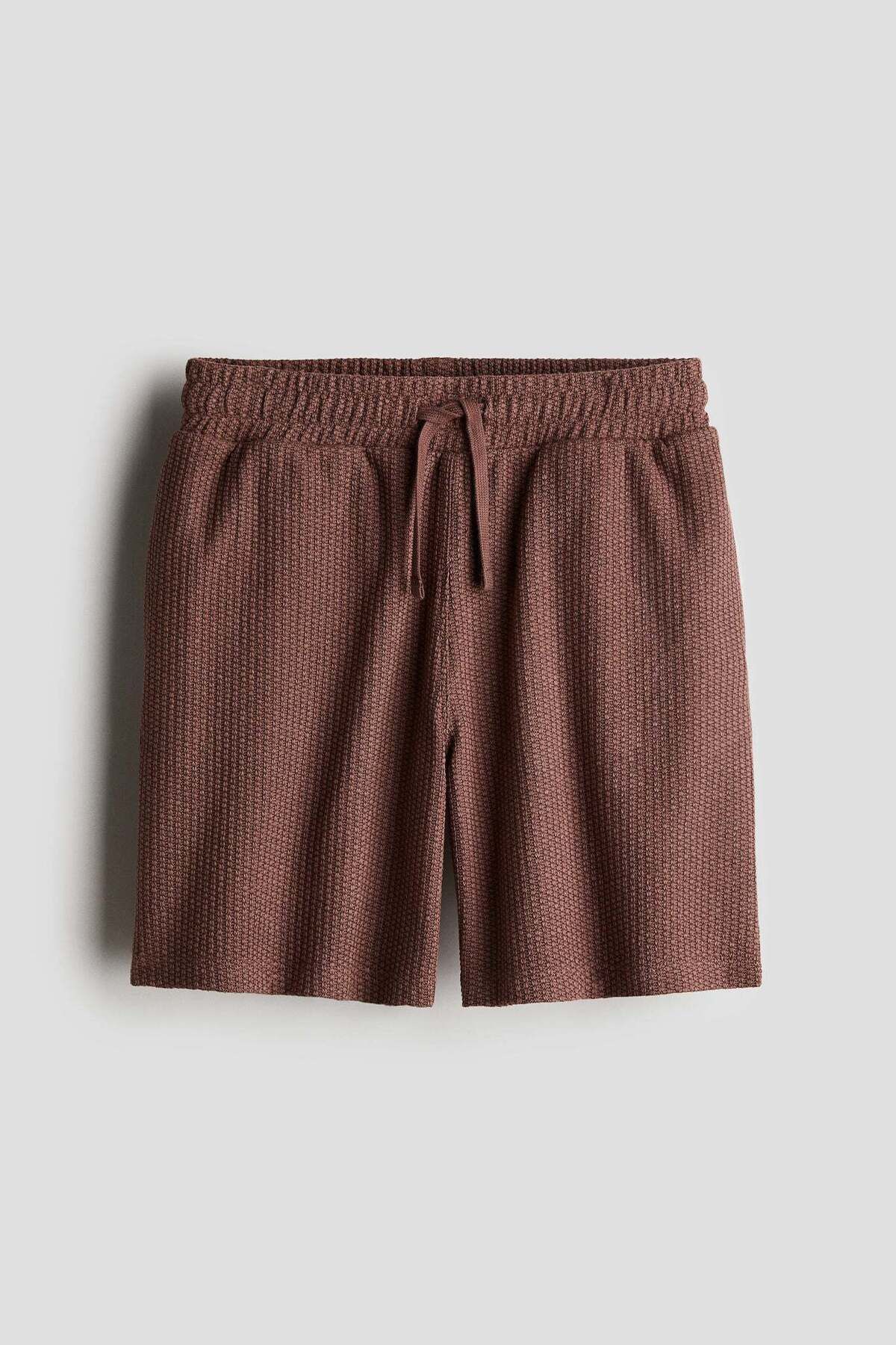 H&M-Textured-knit shorts 1